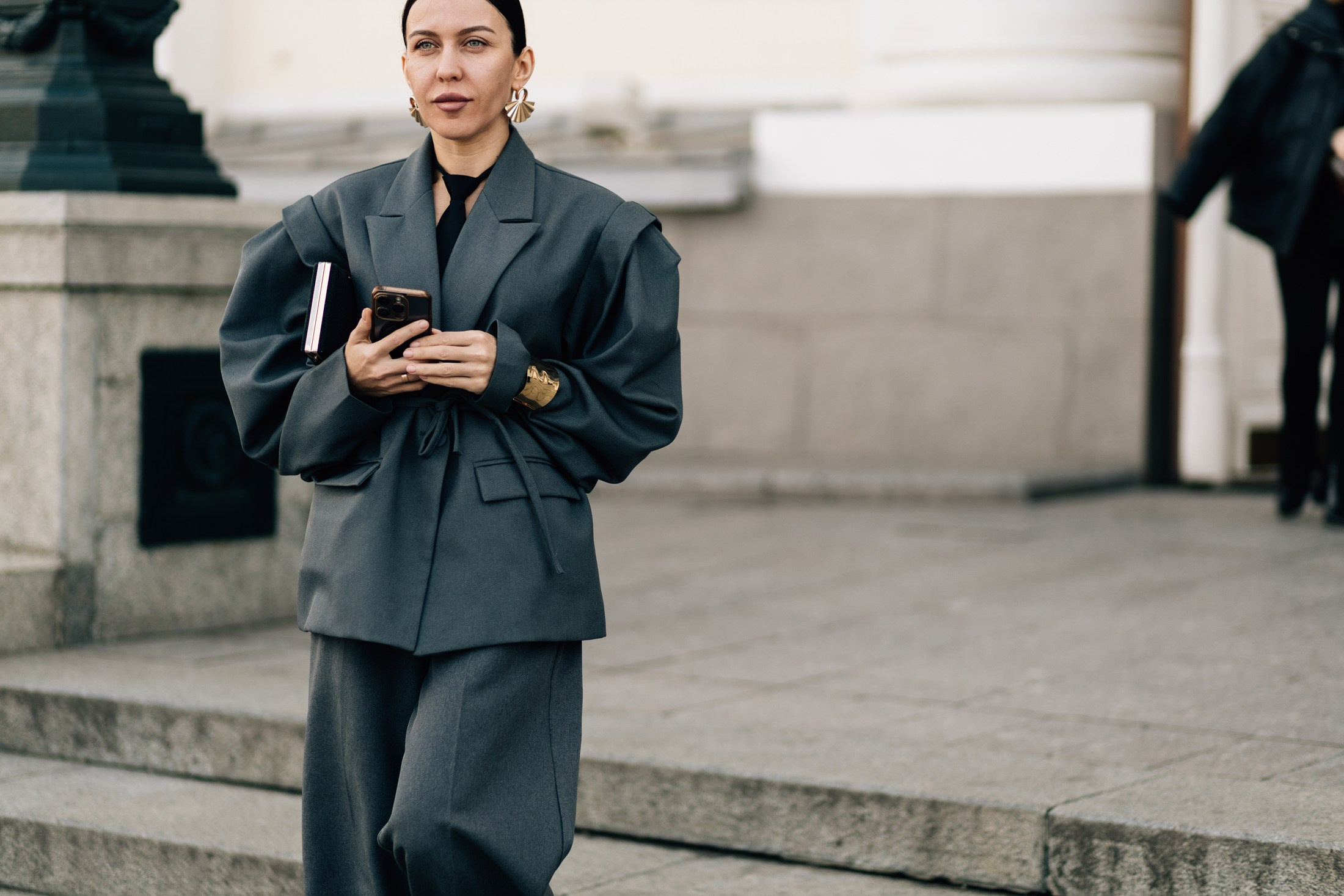 Moscow Fashion Week Streetstyle Day 4. Shami Pezhonov Photography