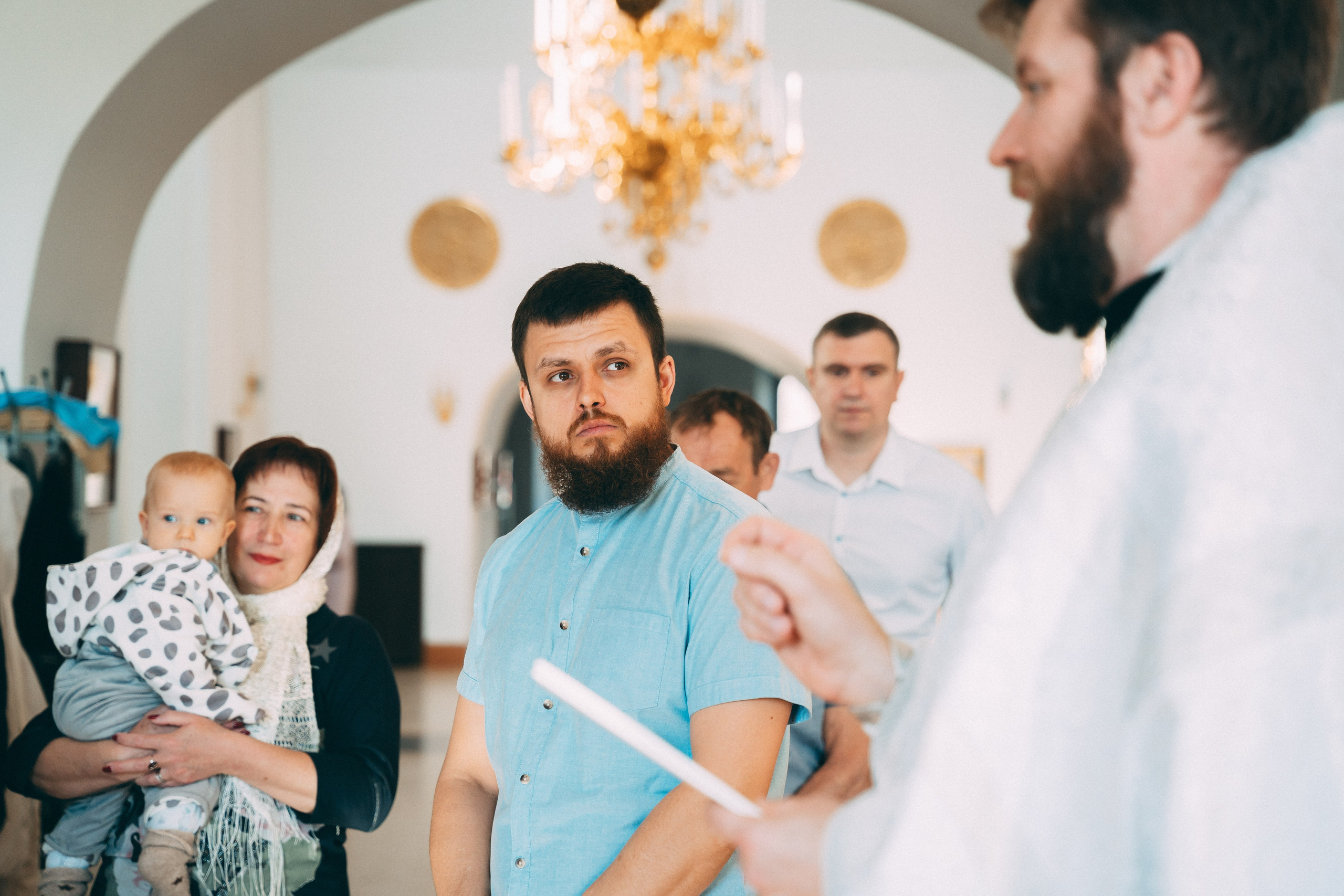 Крещение Арсения и Максима. Главная