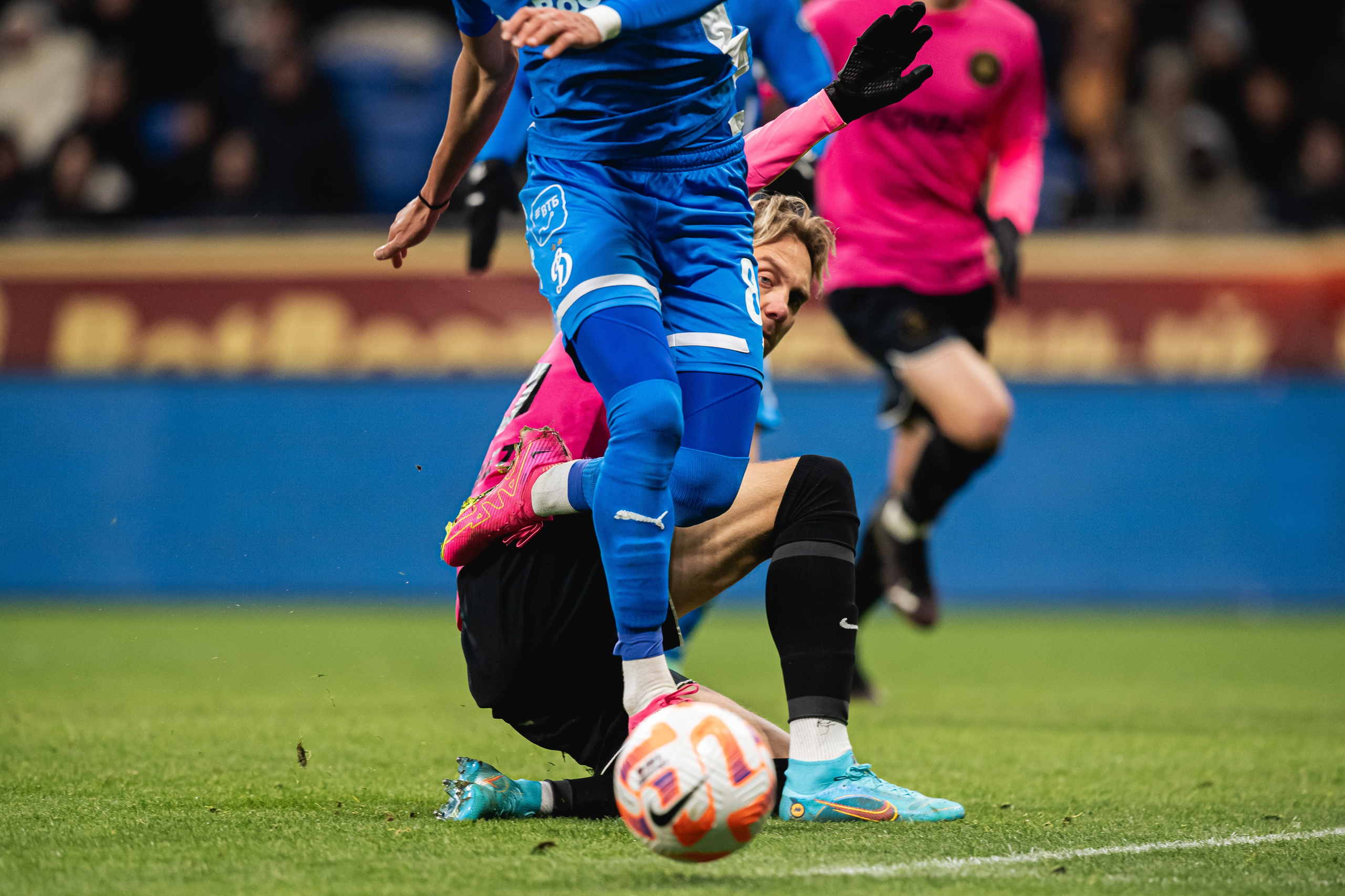 “Winline killer media football”, Dynamo — 2Drots (2-1), 11/18/2023. Фотограф Кирилл Сафонов