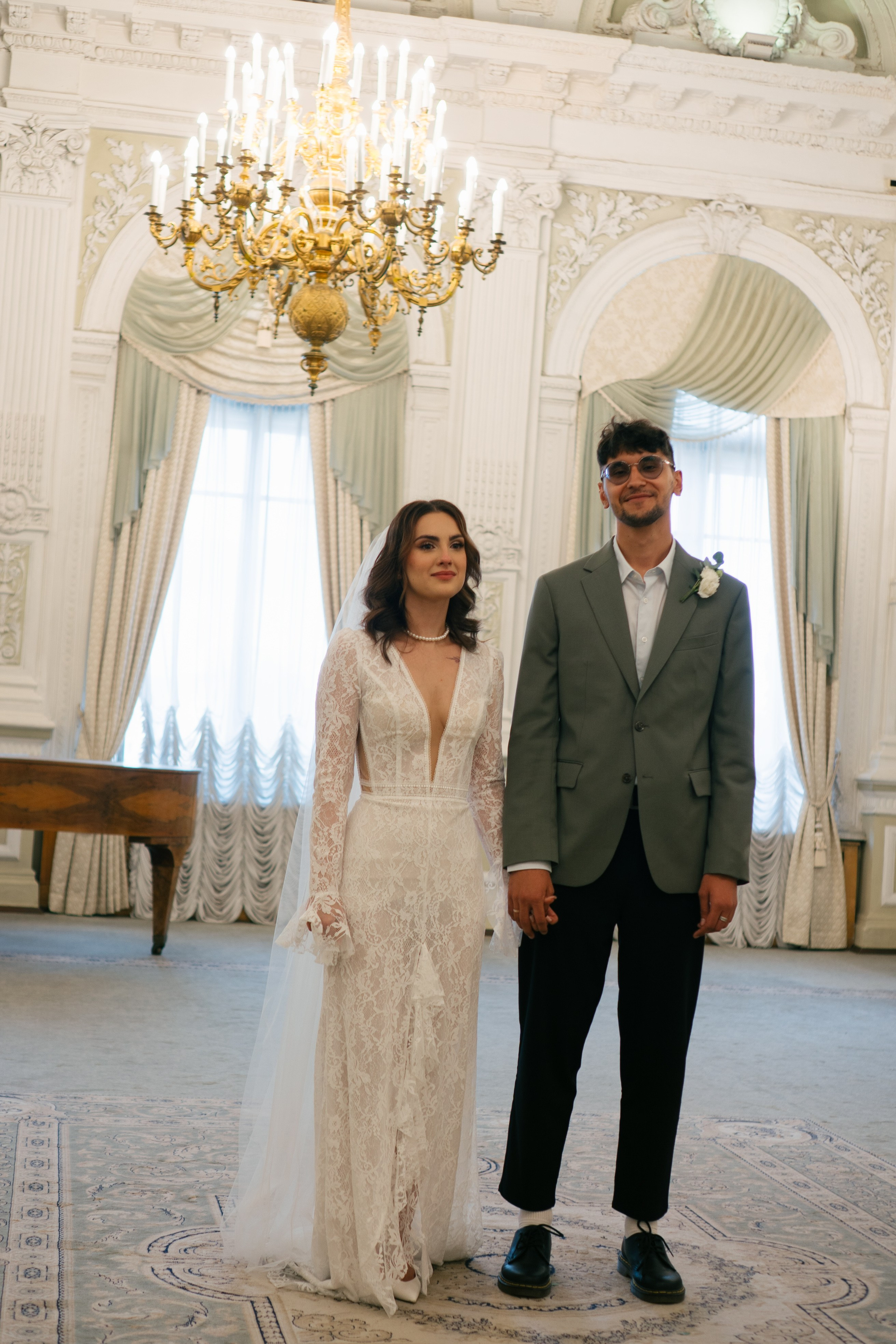 СВАДЕБНАЯ СЬЕМКА В ПЕРВОМ ДВОРЦЕ БРАКОСОЧЕТАНИЯ. Профессиональный фотограф, Санкт-Петербург — Виктория Богомолова