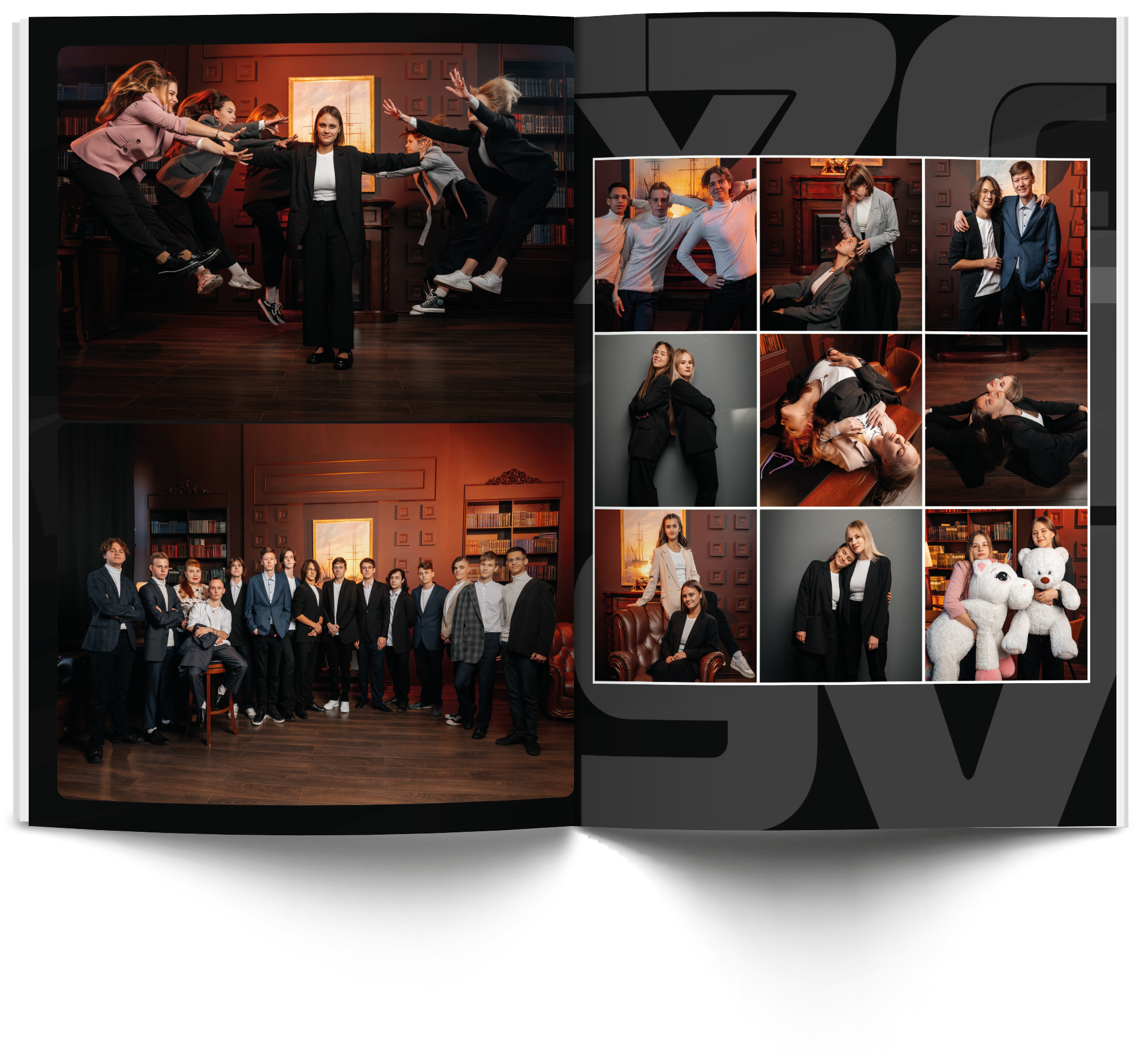 Старшие классы. Современные выпускные альбомы в Новосибирске