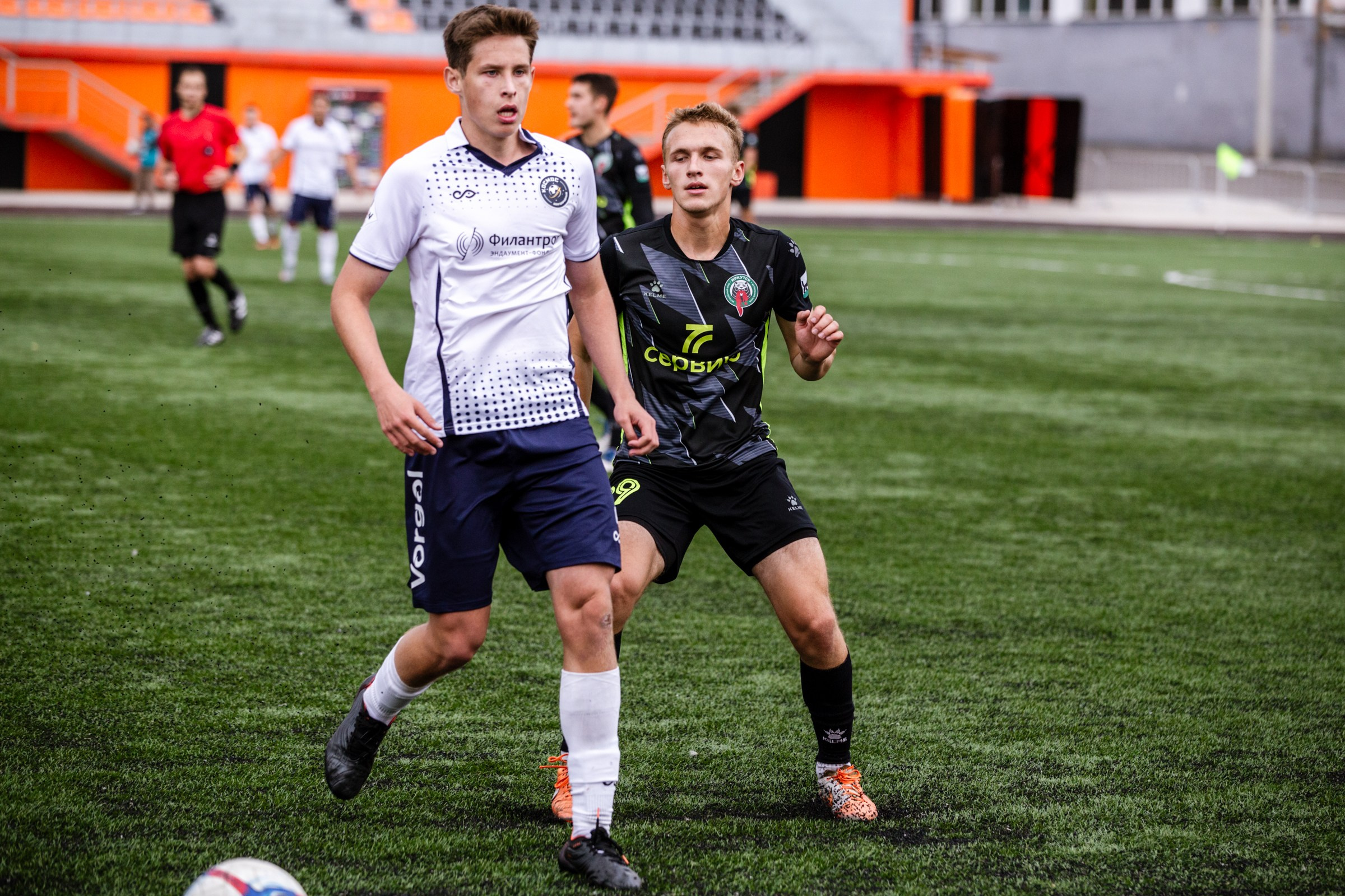 Первенство России по футболу LEON-Вторая лига Б | ФК Иркутск — Космос (Долгопрудный) | 14.09.25. Фотограф в Иркутске Евгения Айвазова