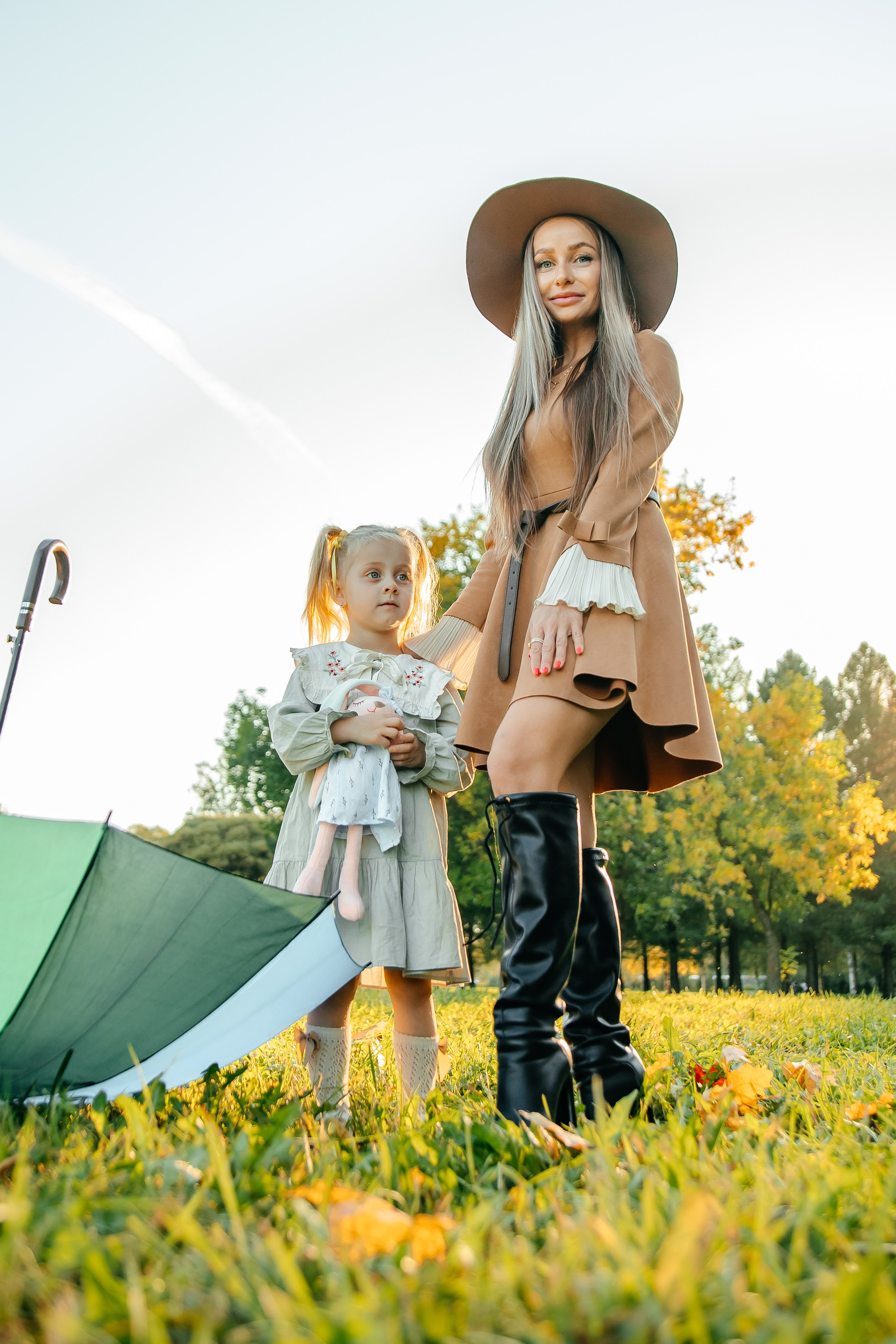 Фотопленэр в осеннем парке. Elena Sova — семейный и женский фотограф в Санкт-Петербурге