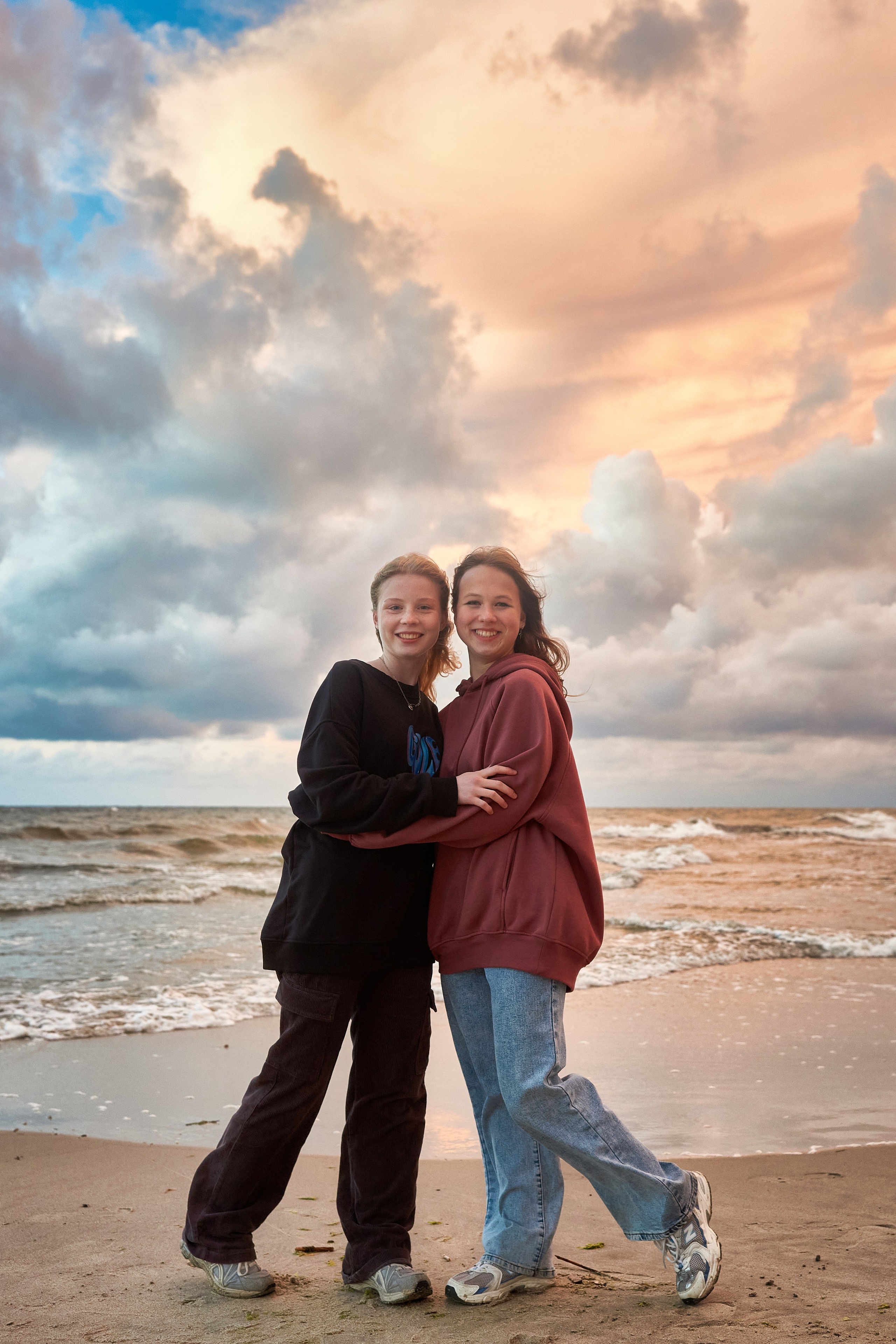 Индивидуальная фотосъёмка на закате. Фотограф Владимир Артамонов