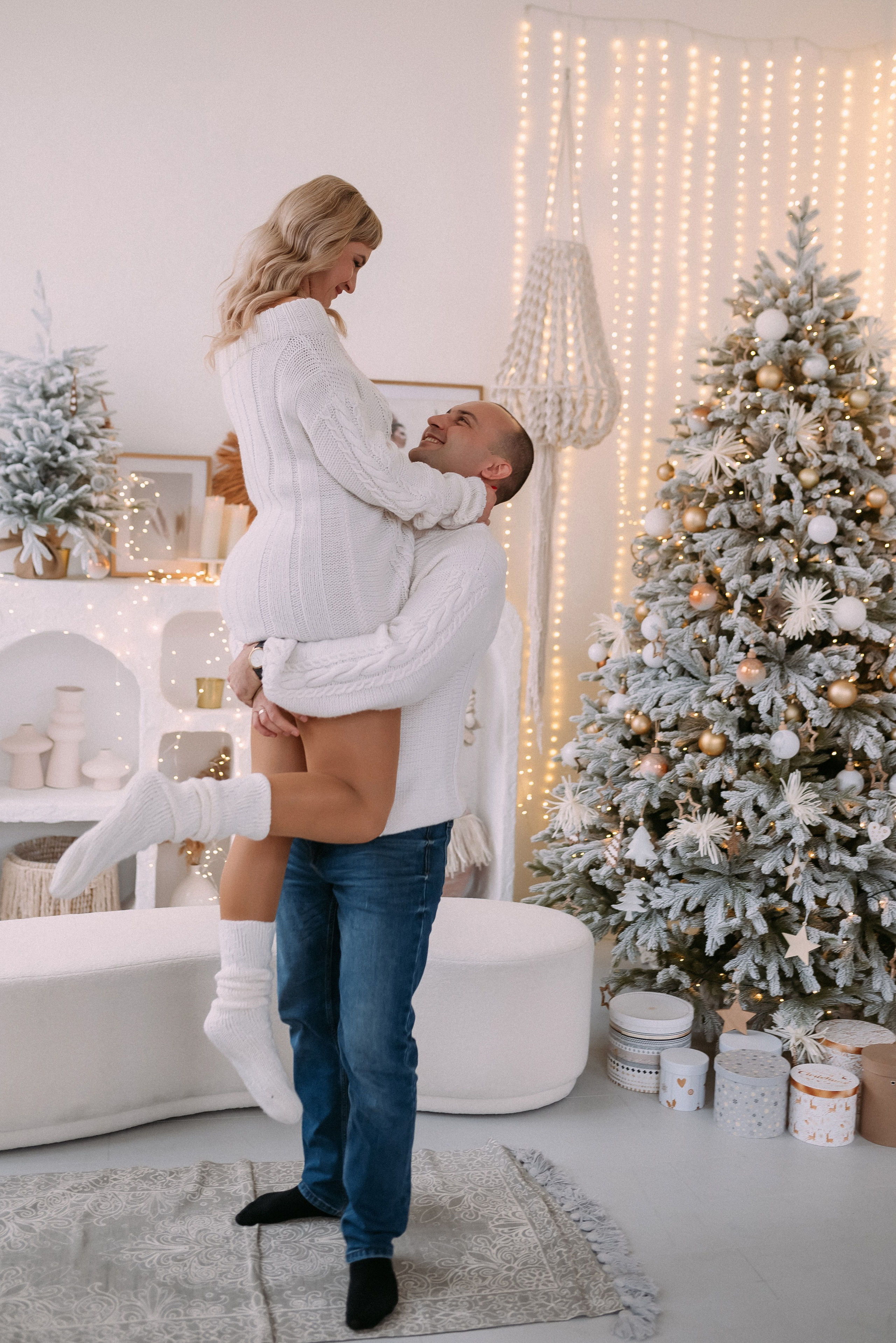 Семейная новогодняя съёмка. Свадебный и семейный фотограф в Симферополе Дарья Маркова