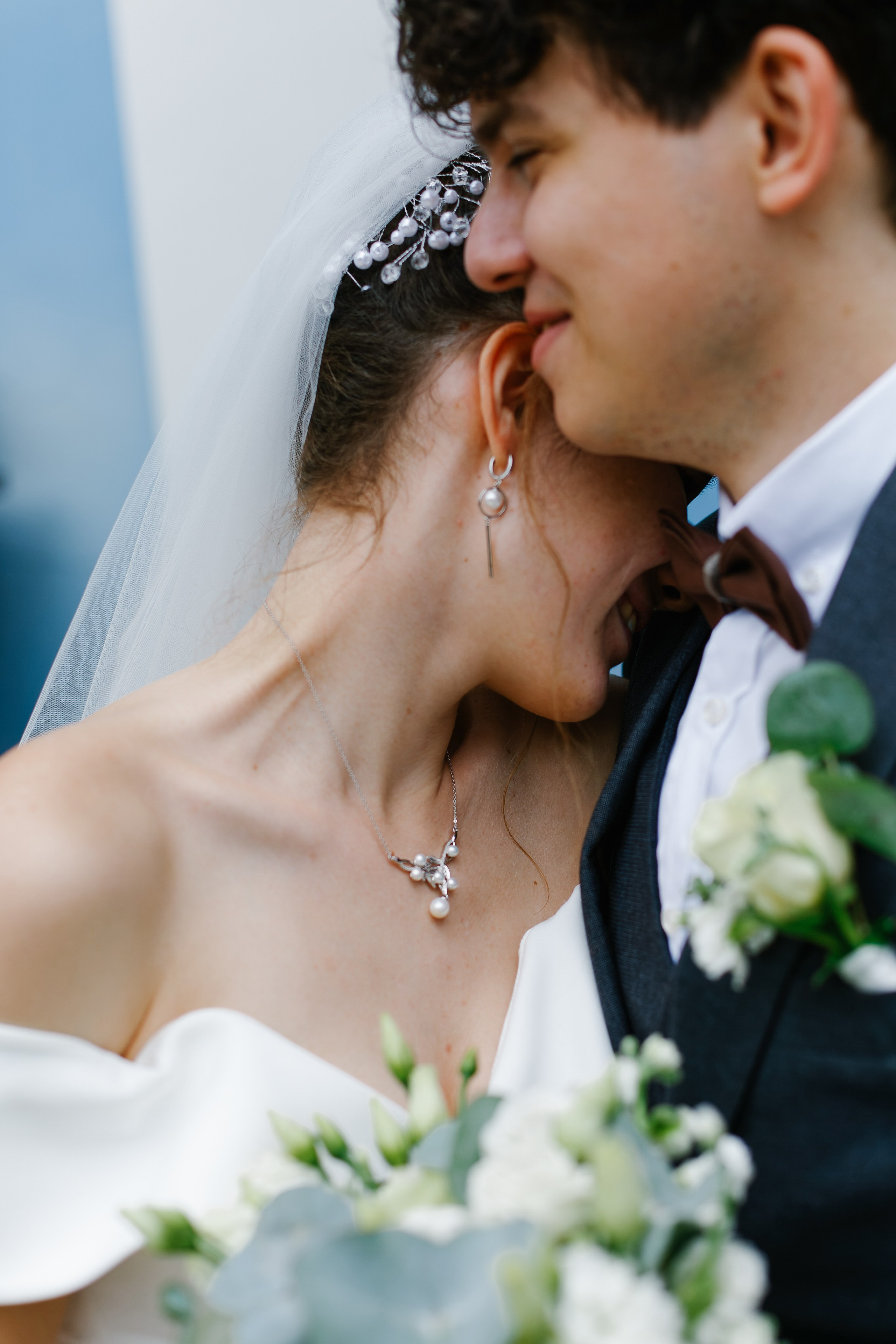 Романтическая фотосессия после регистрации в загсе. Фотосессия в усадьбе Царицино.