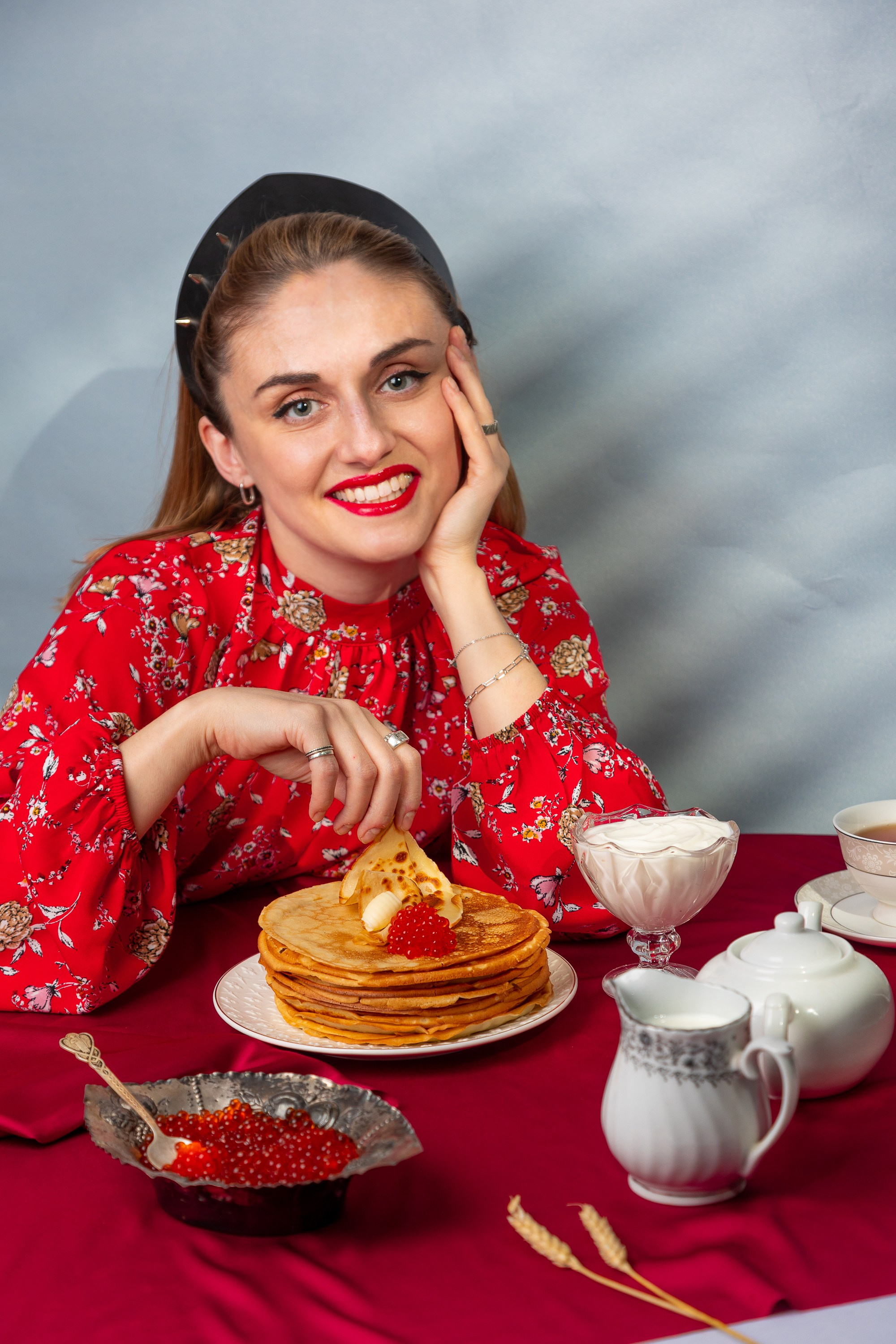 Фото съемка масленицы для приложения Вкусс Вилл