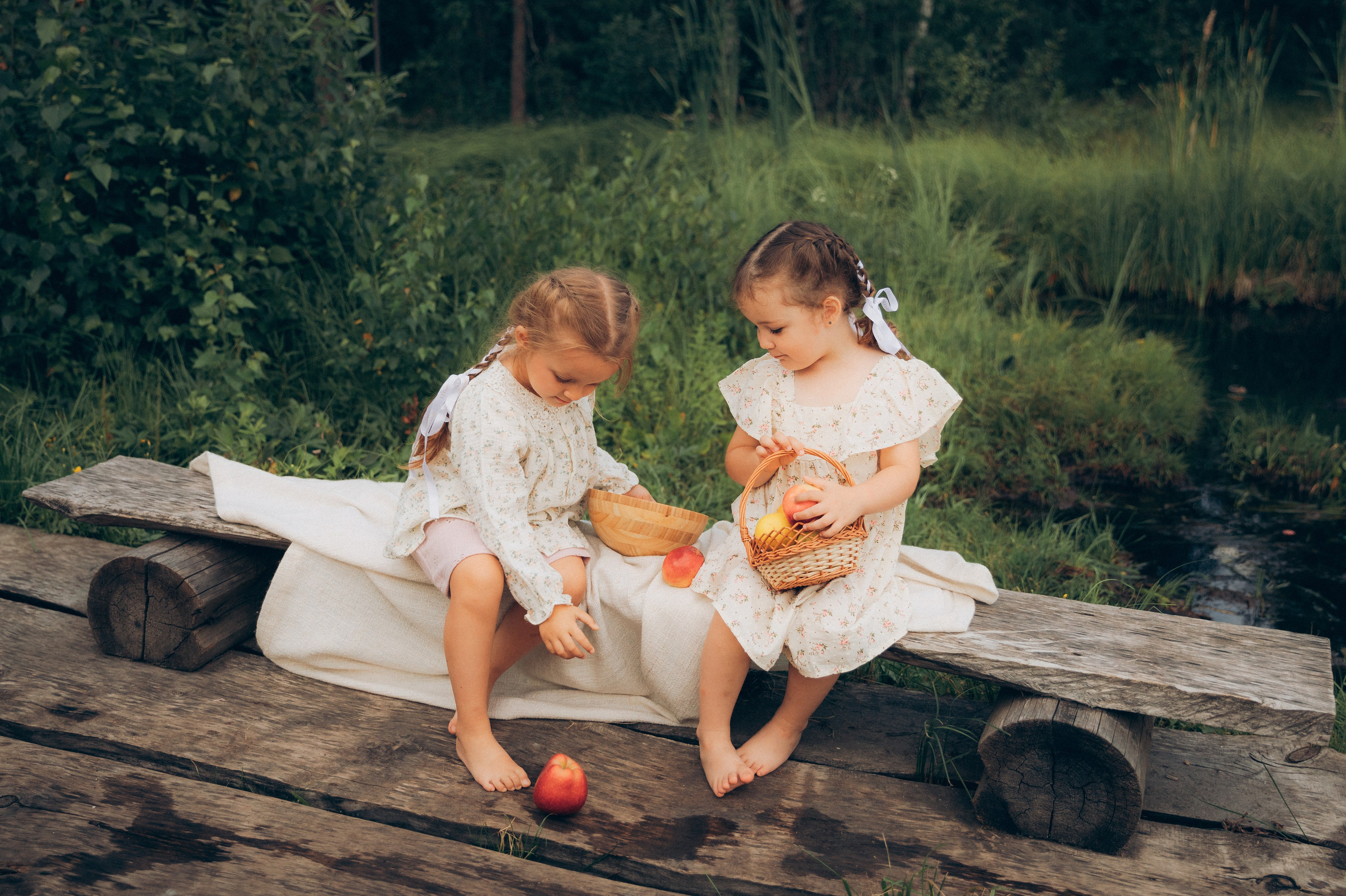 ТЕОНА, ЕВА И ЯБЛОКИ. Женский и семейный фотограф Елена Петрова