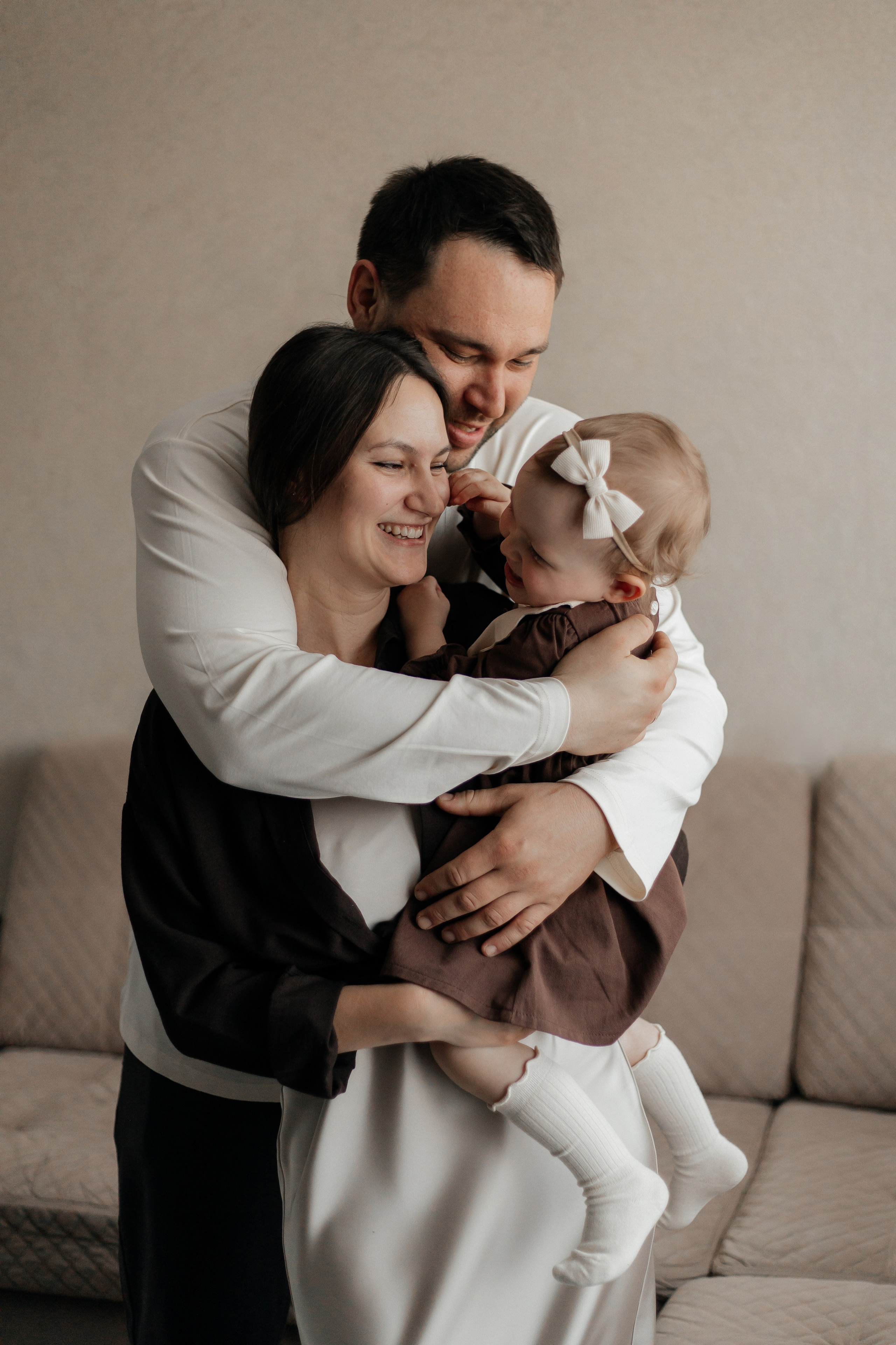 Антон Света и Полина. Семейный фотограф Москва