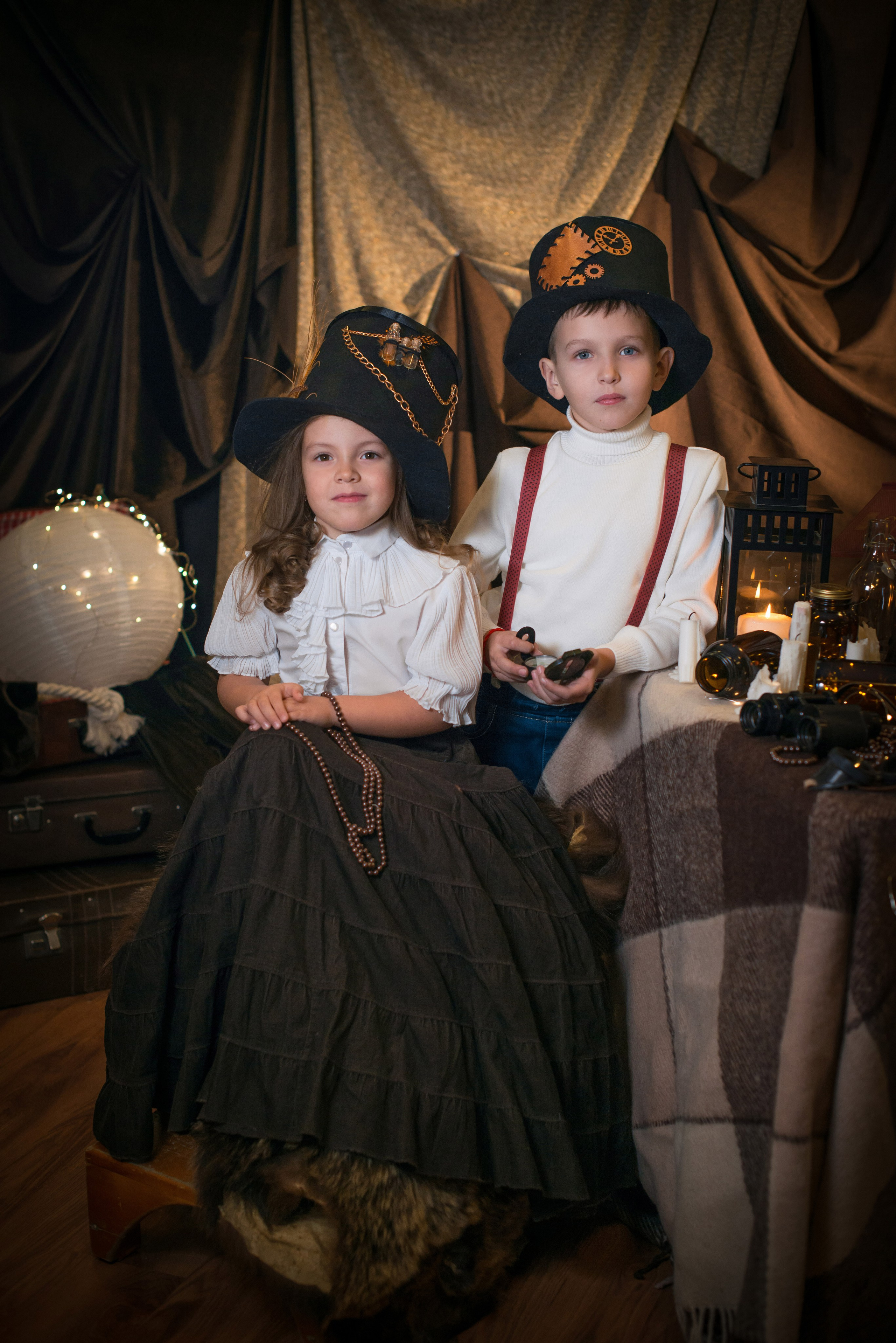 Стимпанк. Татьяна Гойда портретный и семейный фотограф Ленск. Выпускные альбомы