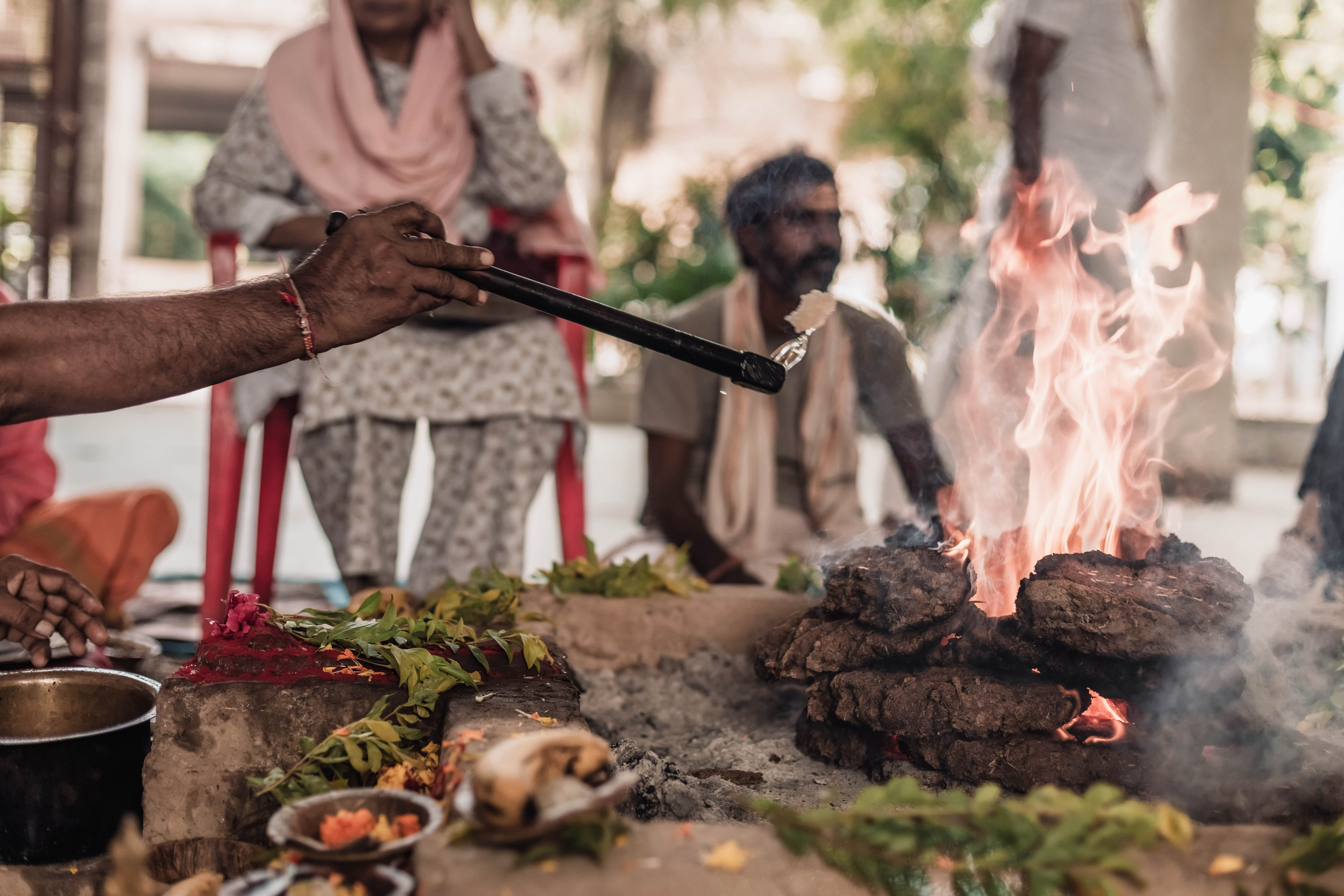 Pitri Paksha yagyas & poojas Devraha Baba ji ashram. Mariam Bagdasaryan