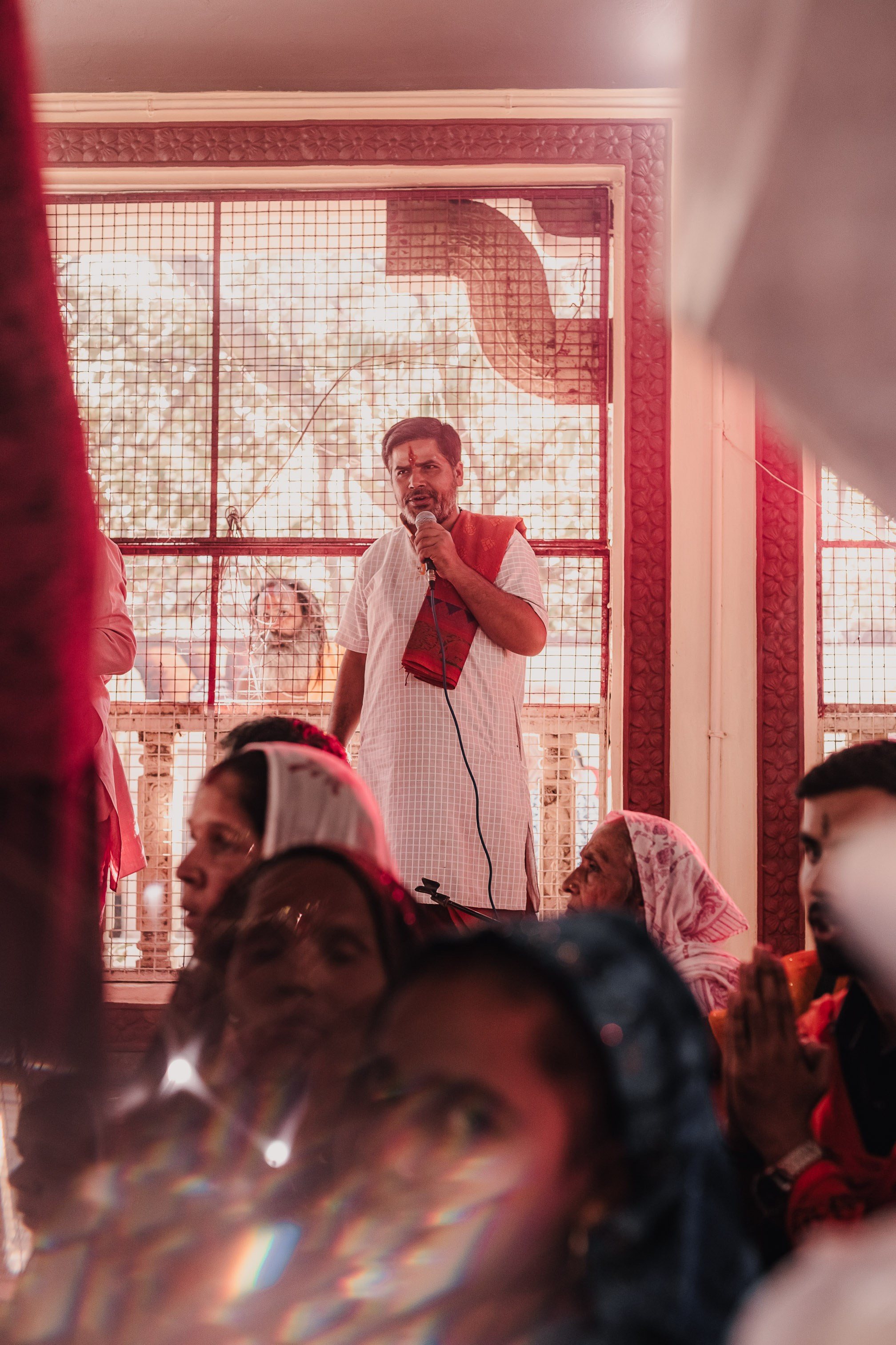 Navaratri yajna at Devraha Baba Ji ashram. Мариам Багдасарян
