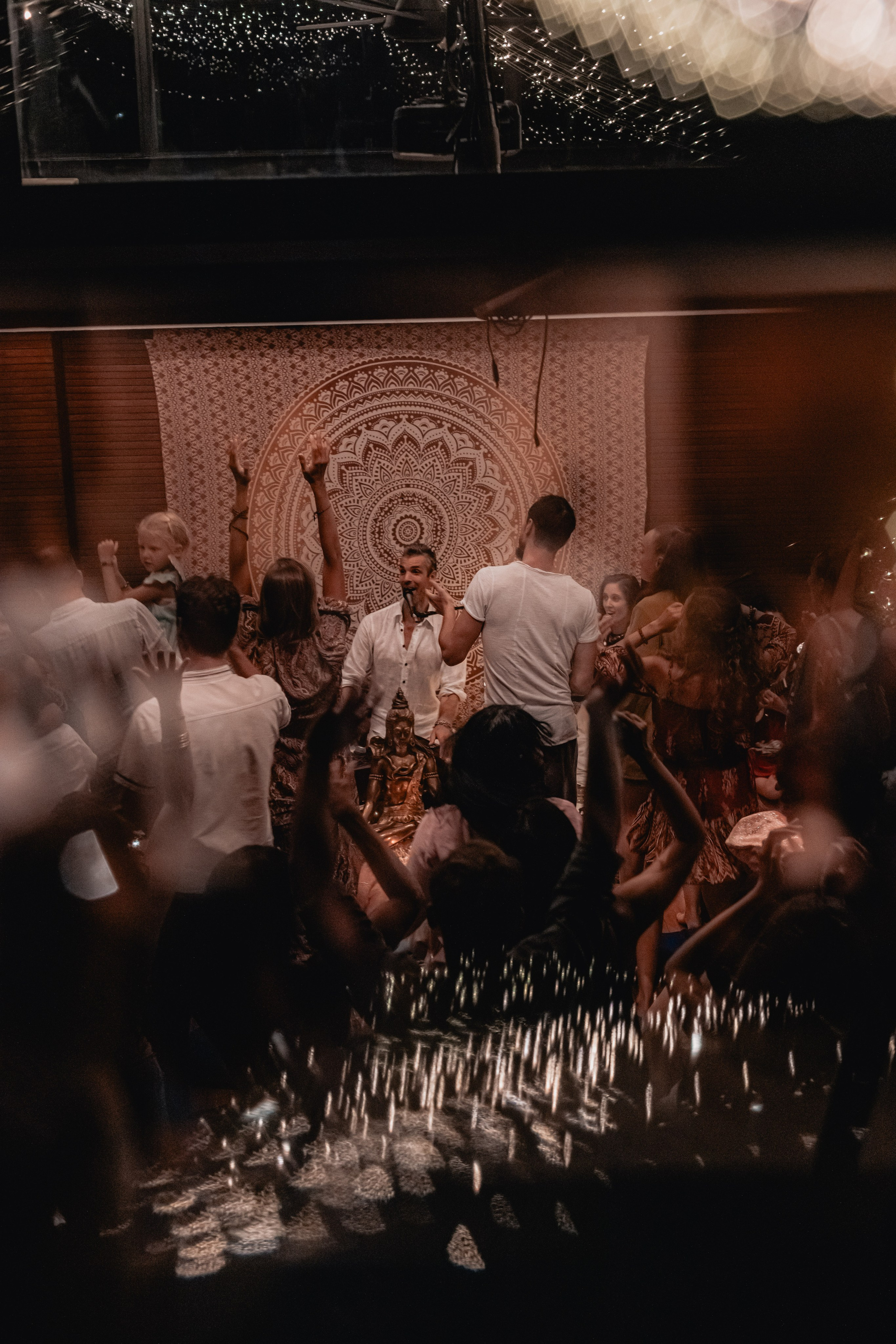 Christmas kirtan w Bhakti Bliss family. Mariam Bagdasaryan