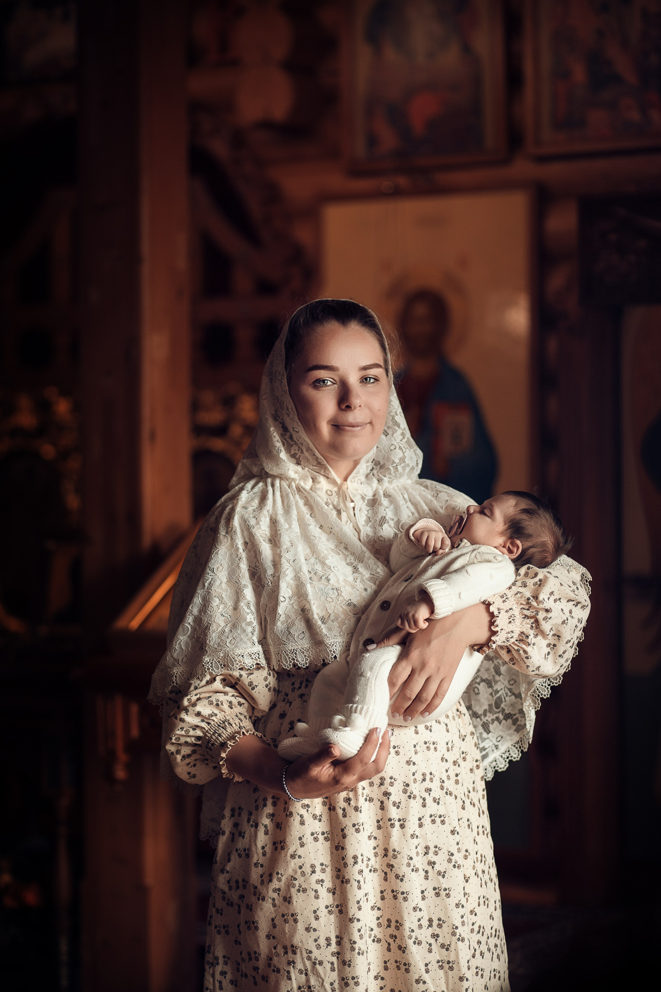 Фотосъемка крещения в Москве