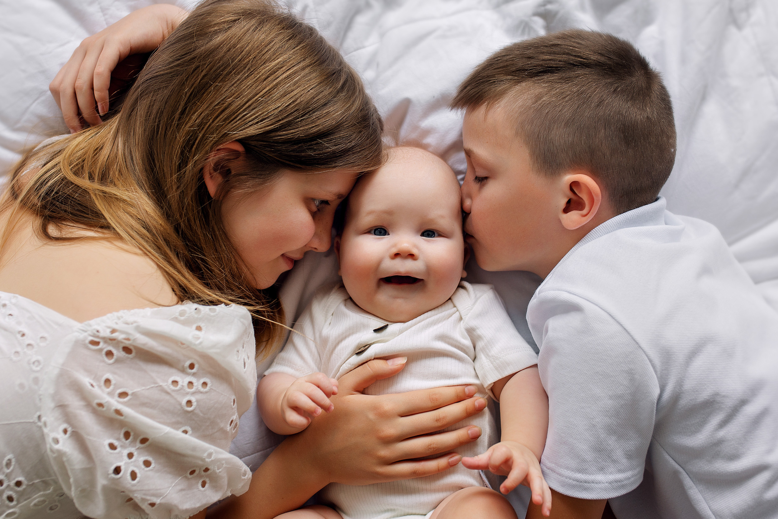 САША ВИКА ДИМА. Фотограф новорожденных Оксана Полевская