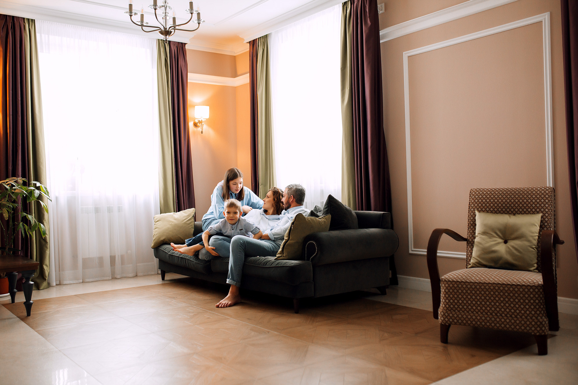 СЕМЬЯ. Фотограф новорожденных Оксана Полевская