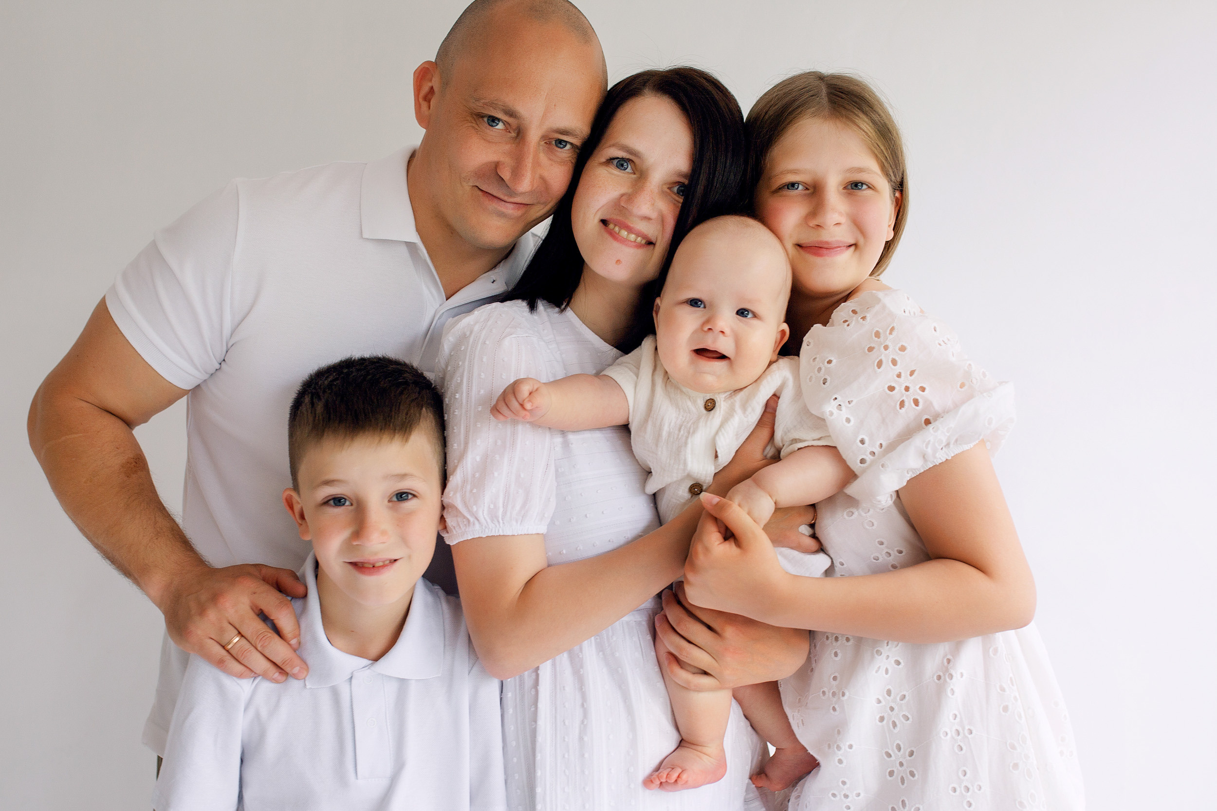 МЛАДЕНЦЫ СЕМЬЯ студия. Фотограф новорожденных Оксана Полевская