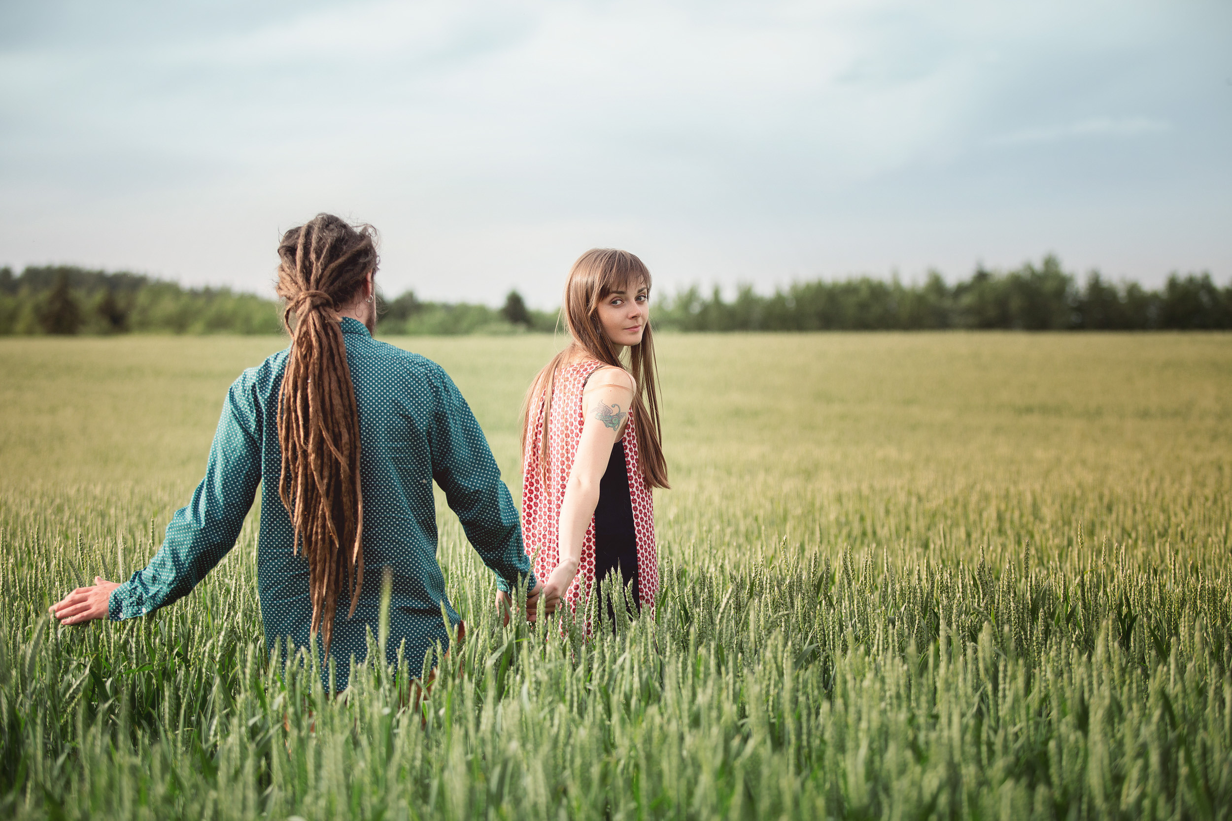 Нина, Юра и Марли. Фотограф новорожденных Оксана Полевская