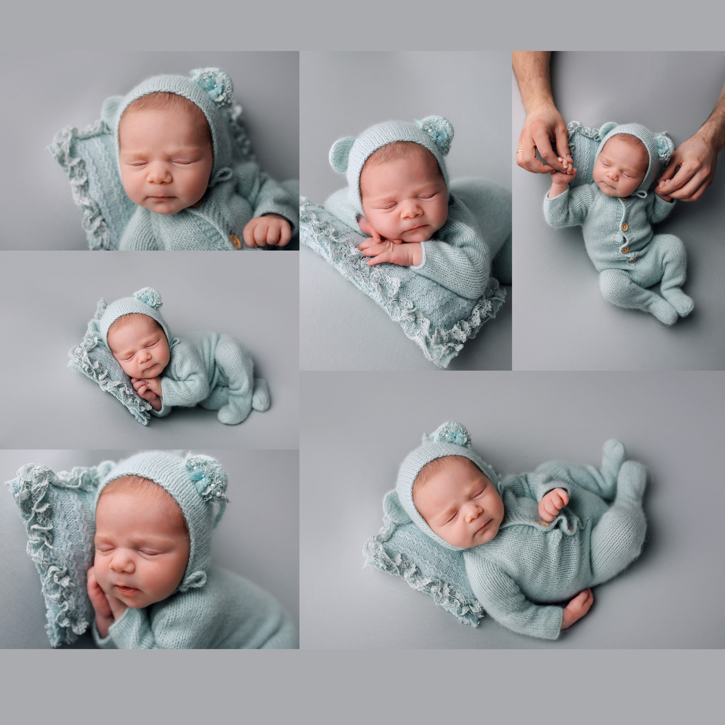 Фотосессия новорожденной Полины. Фотограф новорожденных Оксана Полевская