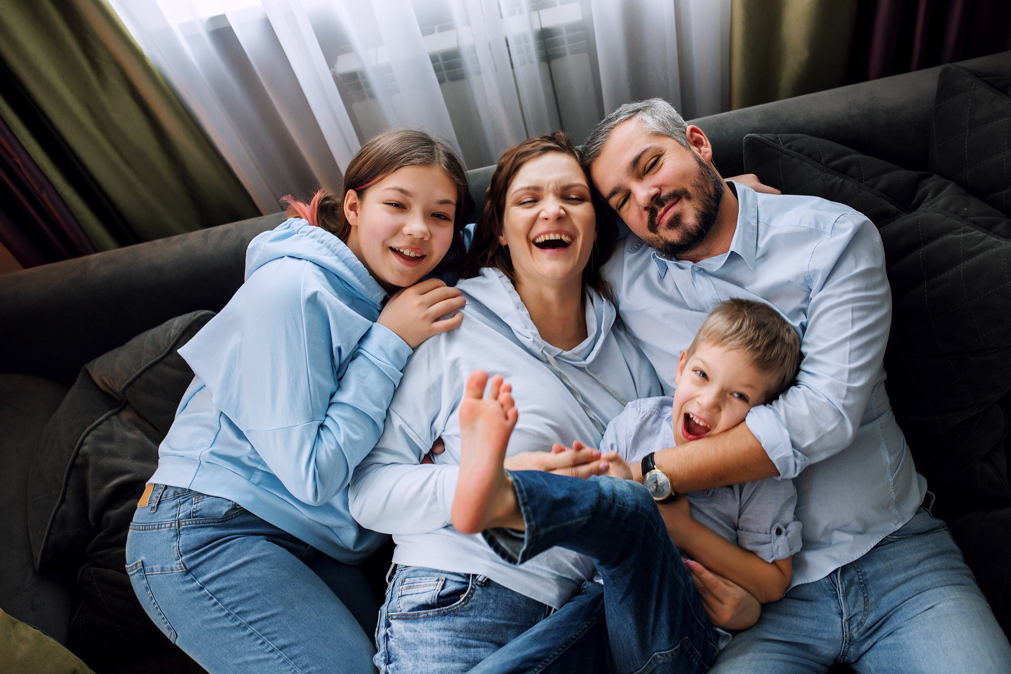 СЕМЬЯ. Фотограф новорожденных Оксана Полевская