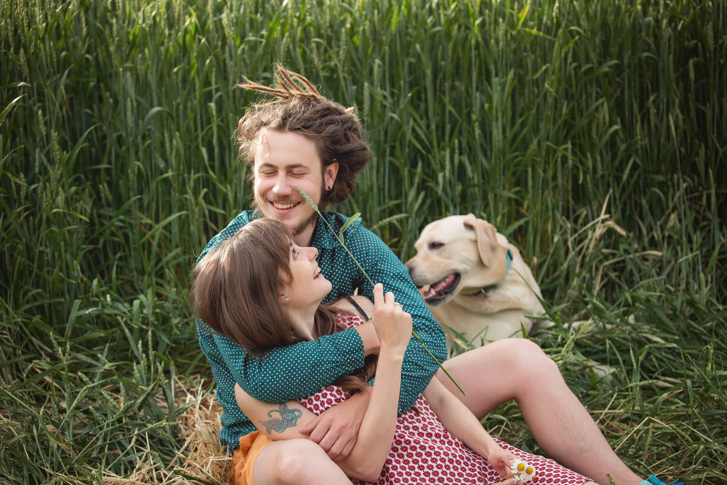 Нина, Юра и Марли. Фотограф новорожденных Оксана Полевская