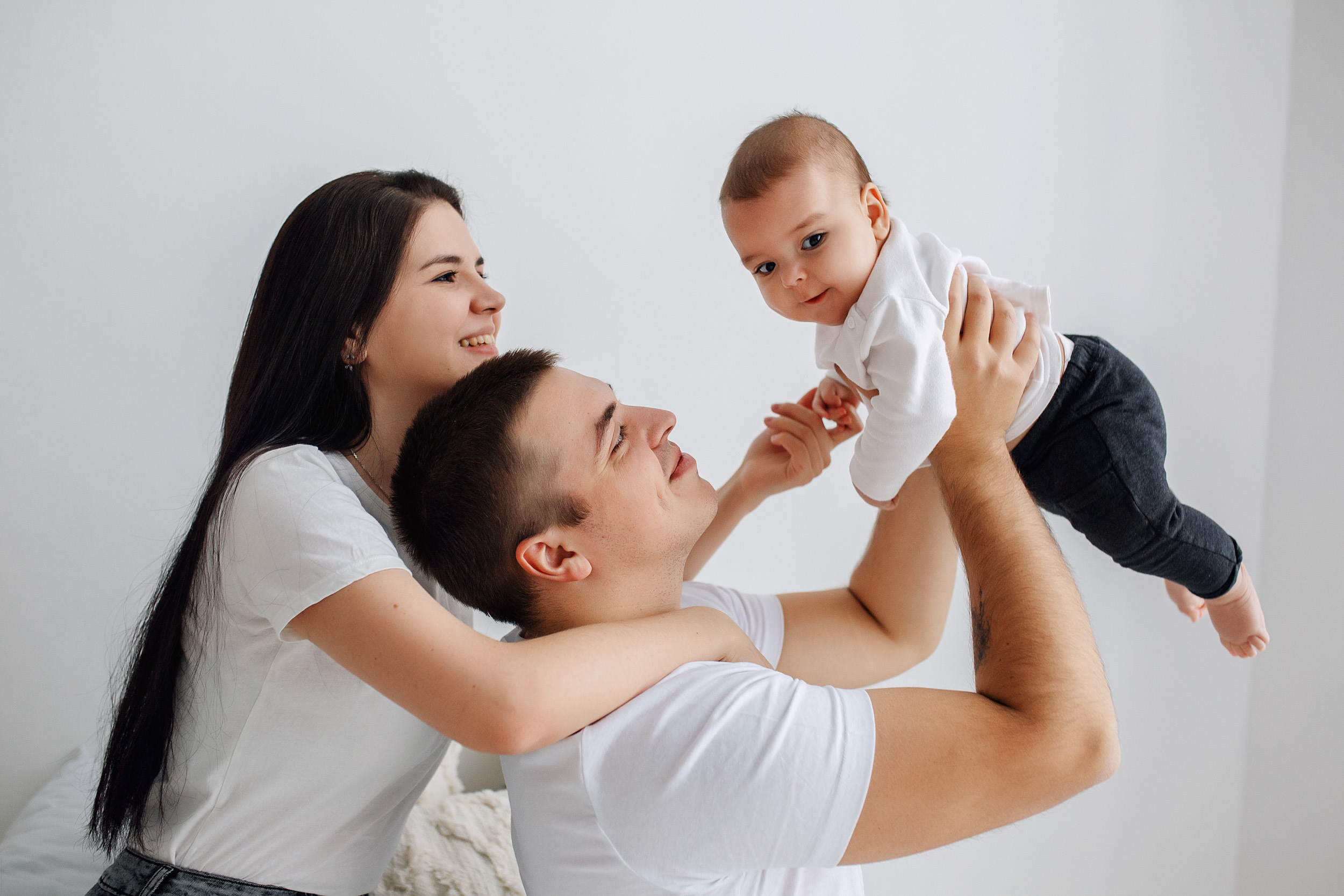 МЛАДЕНЦЫ СЕМЬЯ студия. Фотограф новорожденных Оксана Полевская