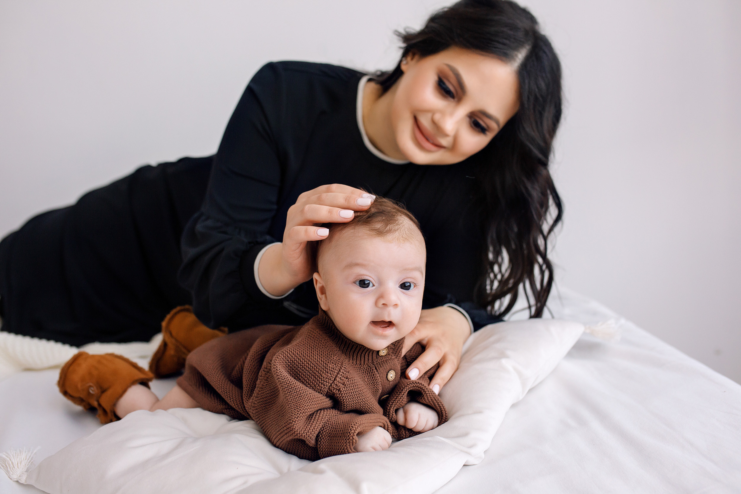 МЛАДЕНЦЫ СЕМЬЯ студия. Фотограф новорожденных Оксана Полевская