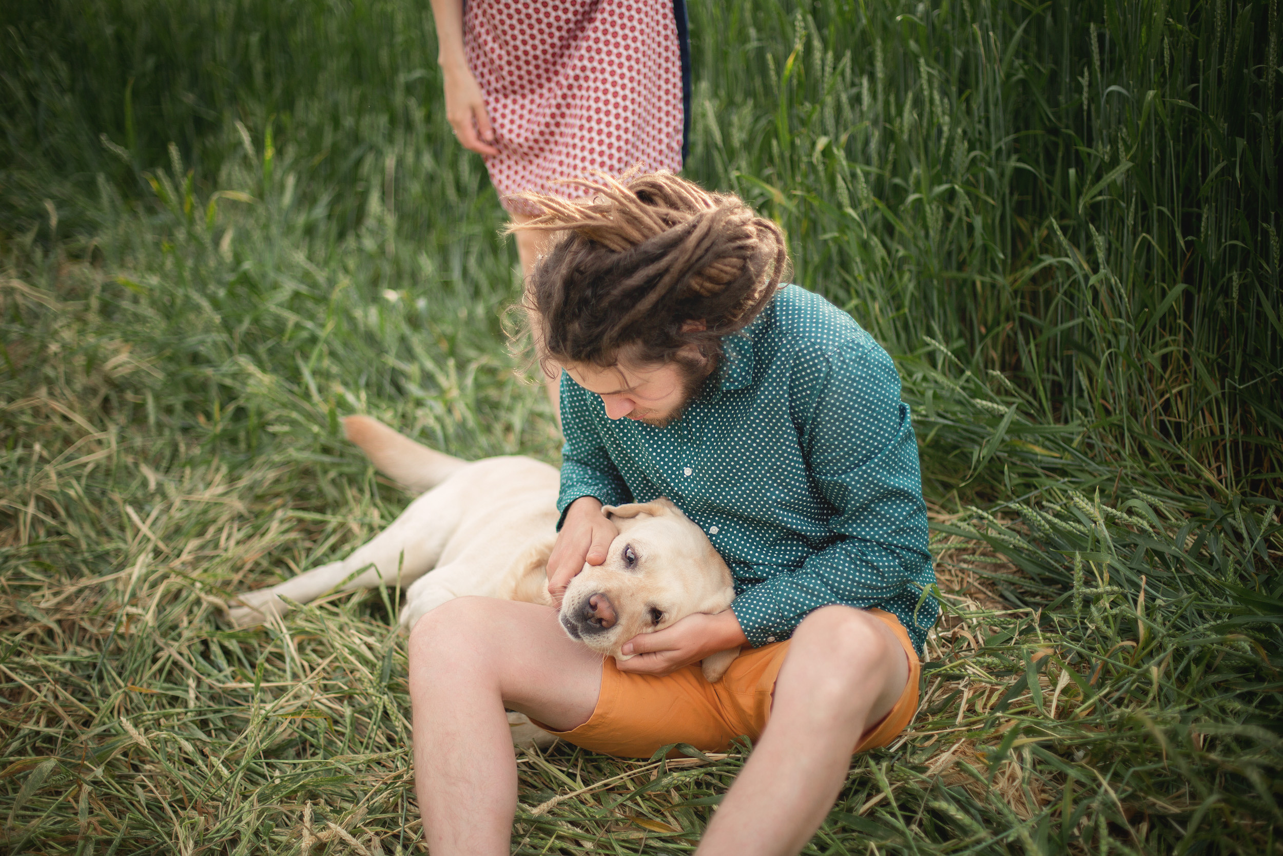 Нина, Юра и Марли. Фотограф новорожденных Оксана Полевская