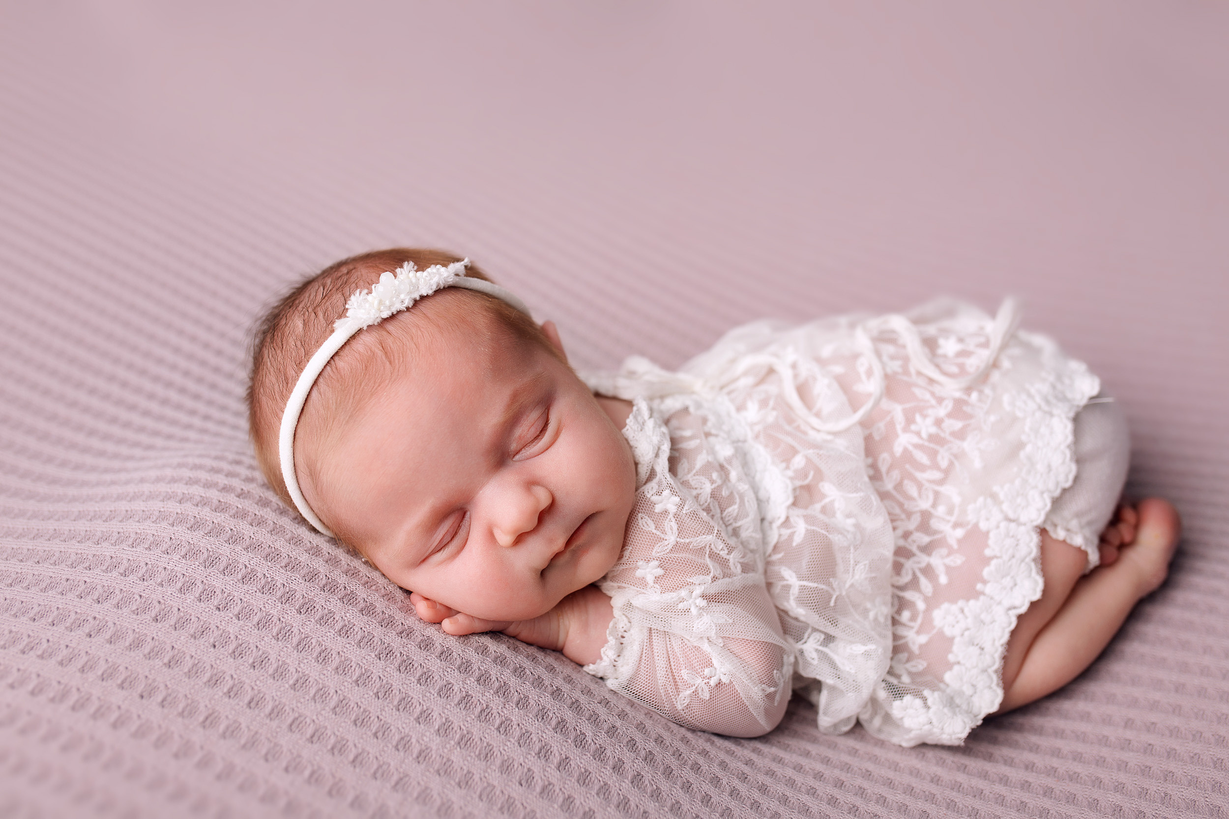 Фотосессия новорожденной Полины. Фотограф новорожденных Оксана Полевская