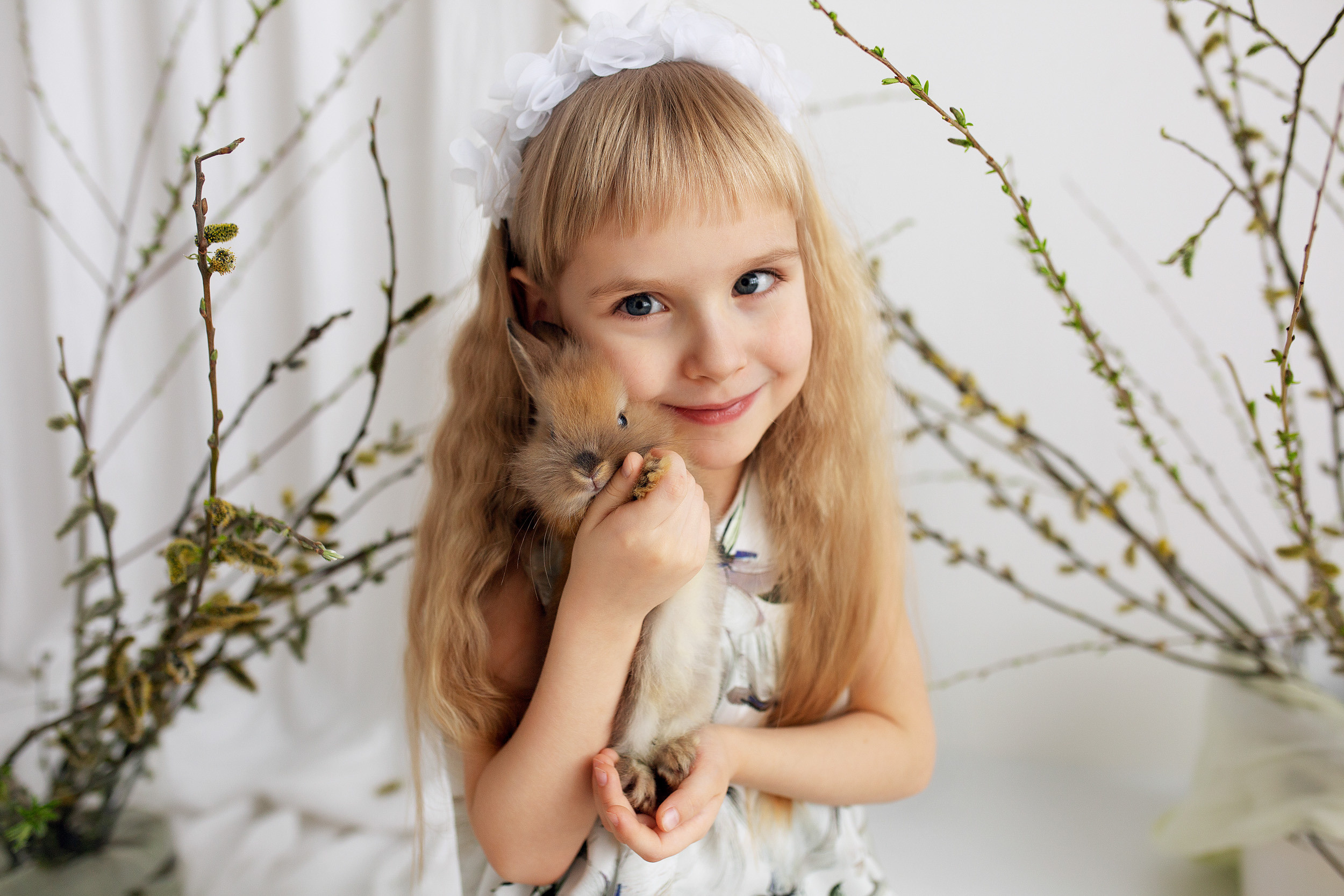 ФОТОДЕНЬ с кроликами. Фотограф новорожденных Оксана Полевская