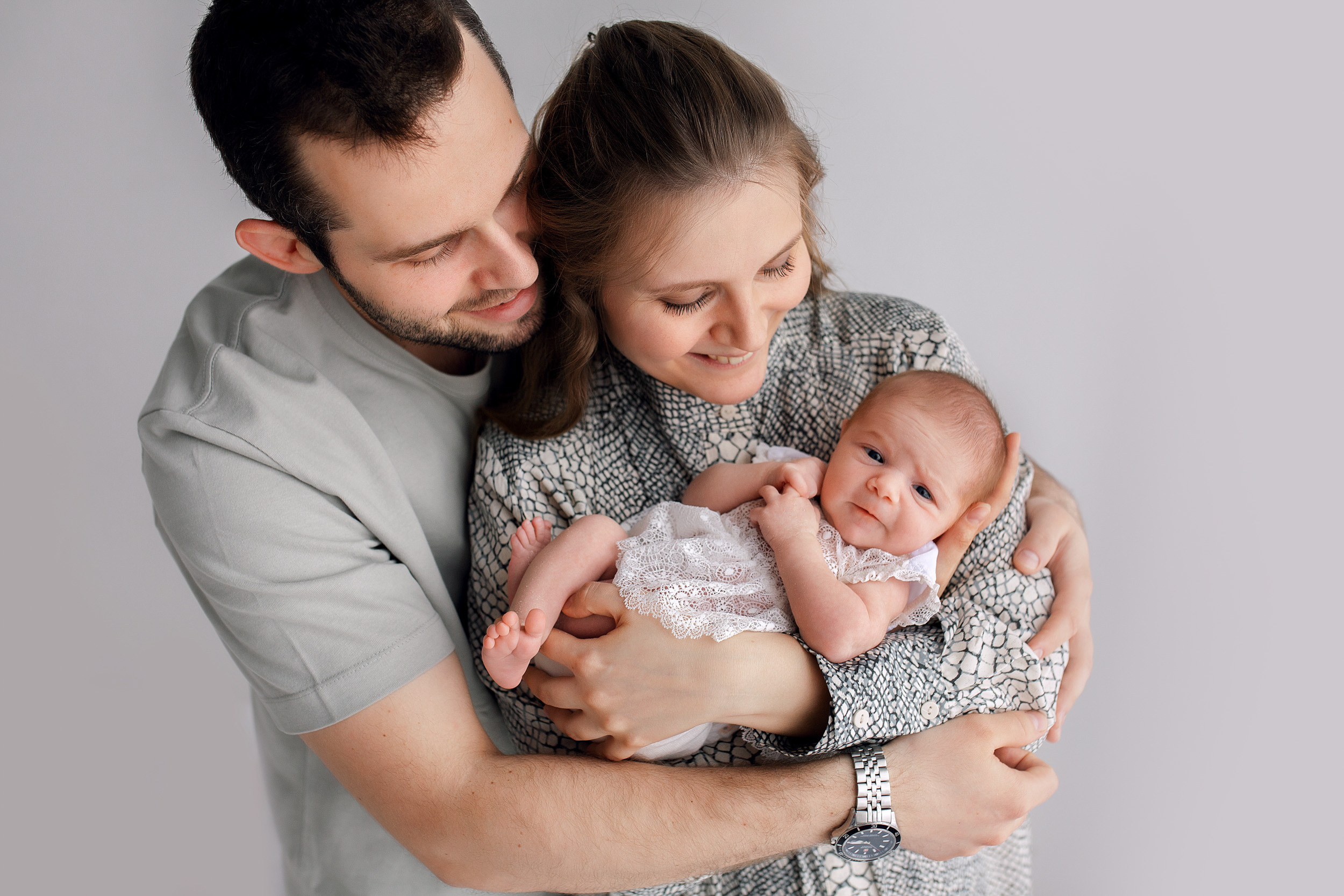 Фотосессия новорожденной Полины. Фотограф новорожденных Оксана Полевская