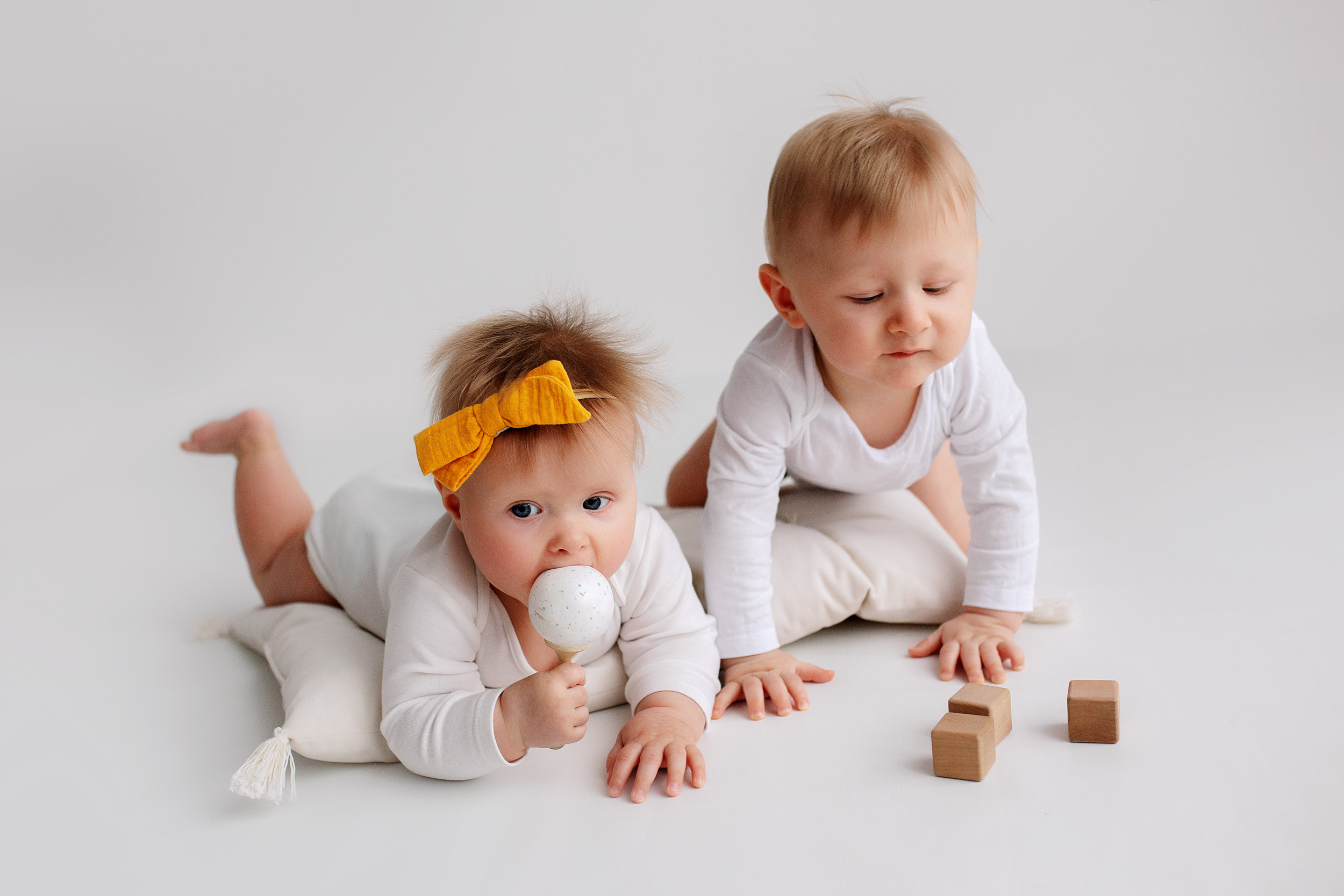 ЕВА и ВАНЯ. Фотограф новорожденных Оксана Полевская