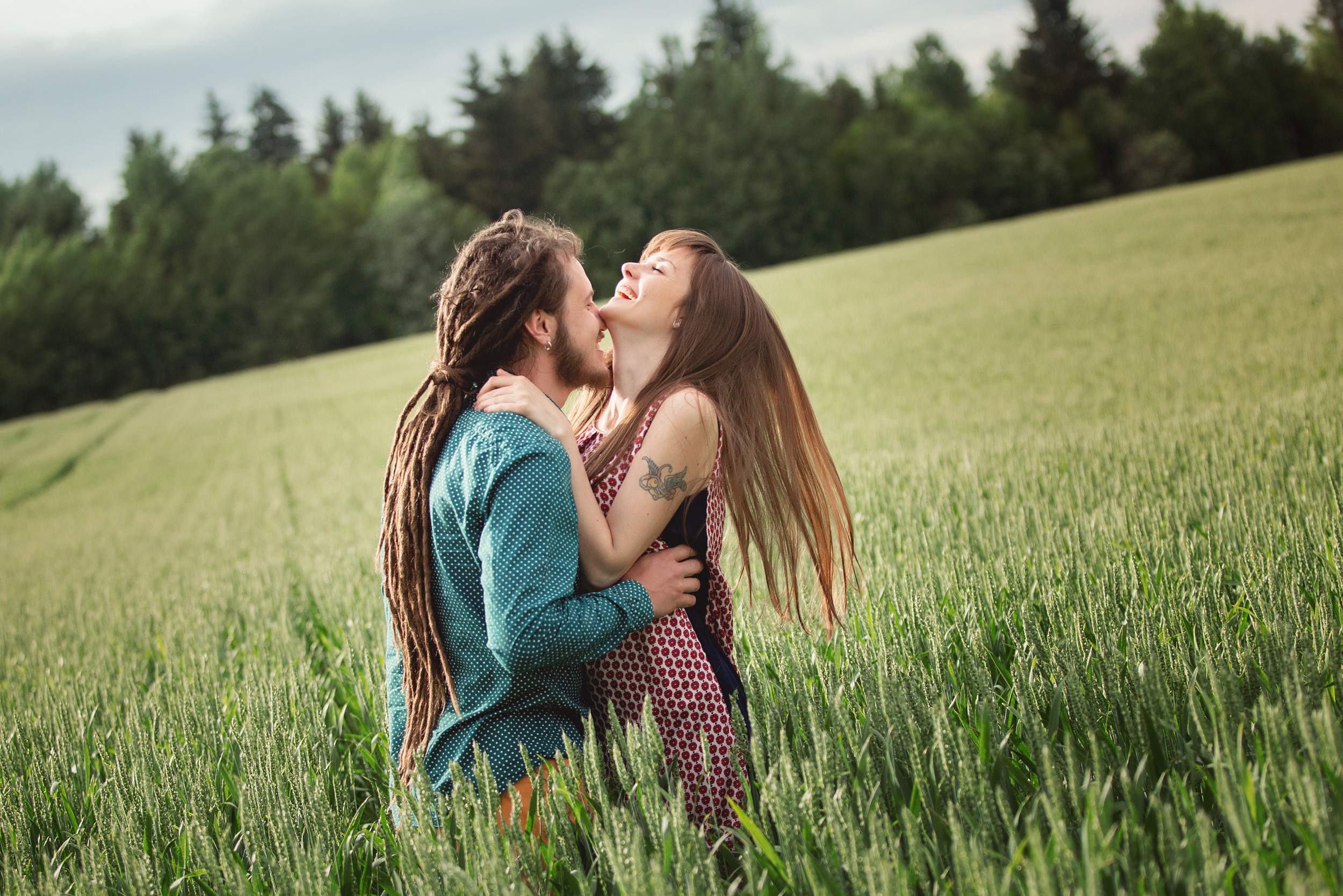 Нина, Юра и Марли. Фотограф новорожденных Оксана Полевская