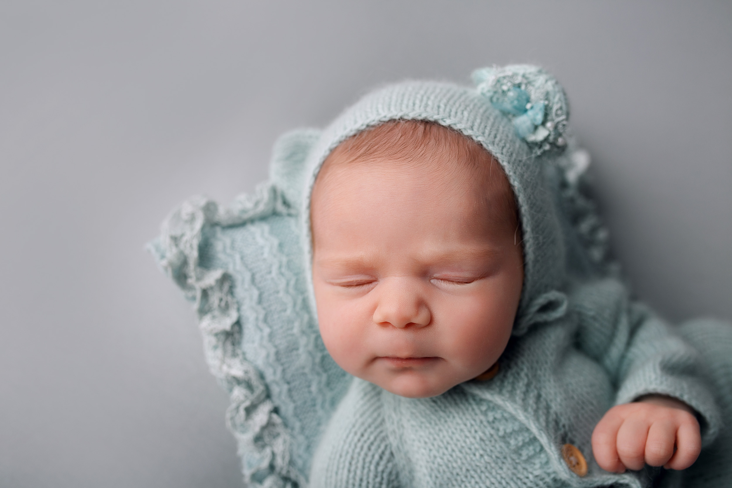 Фотосессия новорожденной Полины. Фотограф новорожденных Оксана Полевская