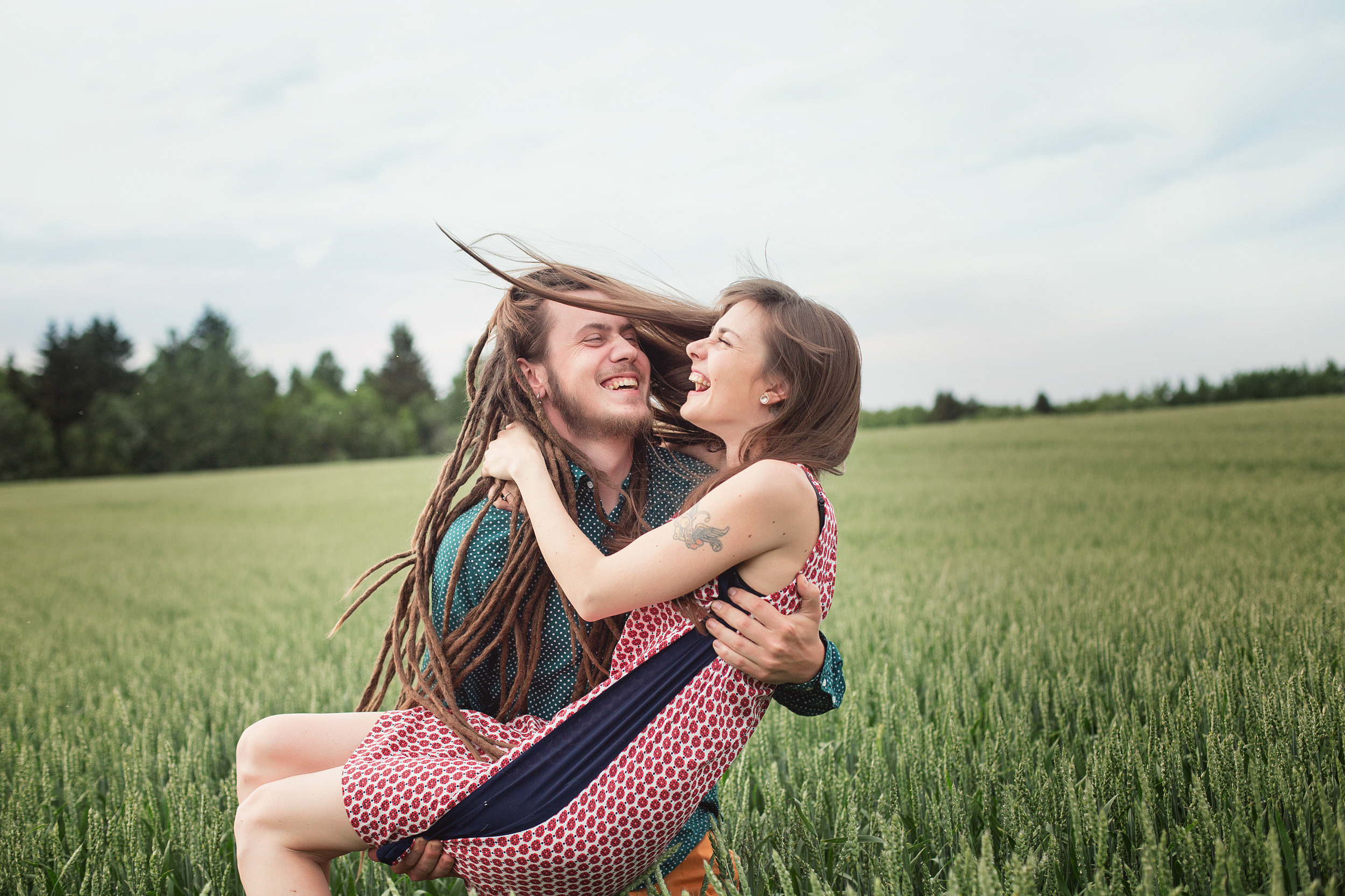 Нина, Юра и Марли. Фотограф новорожденных Оксана Полевская