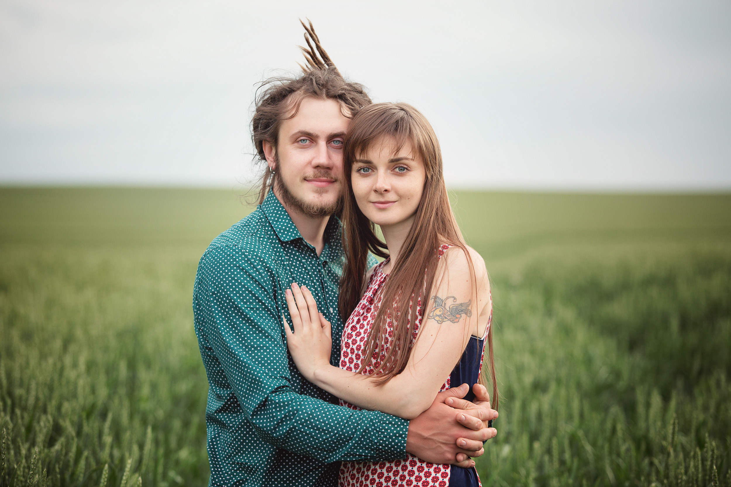 Нина, Юра и Марли. Фотограф новорожденных Оксана Полевская