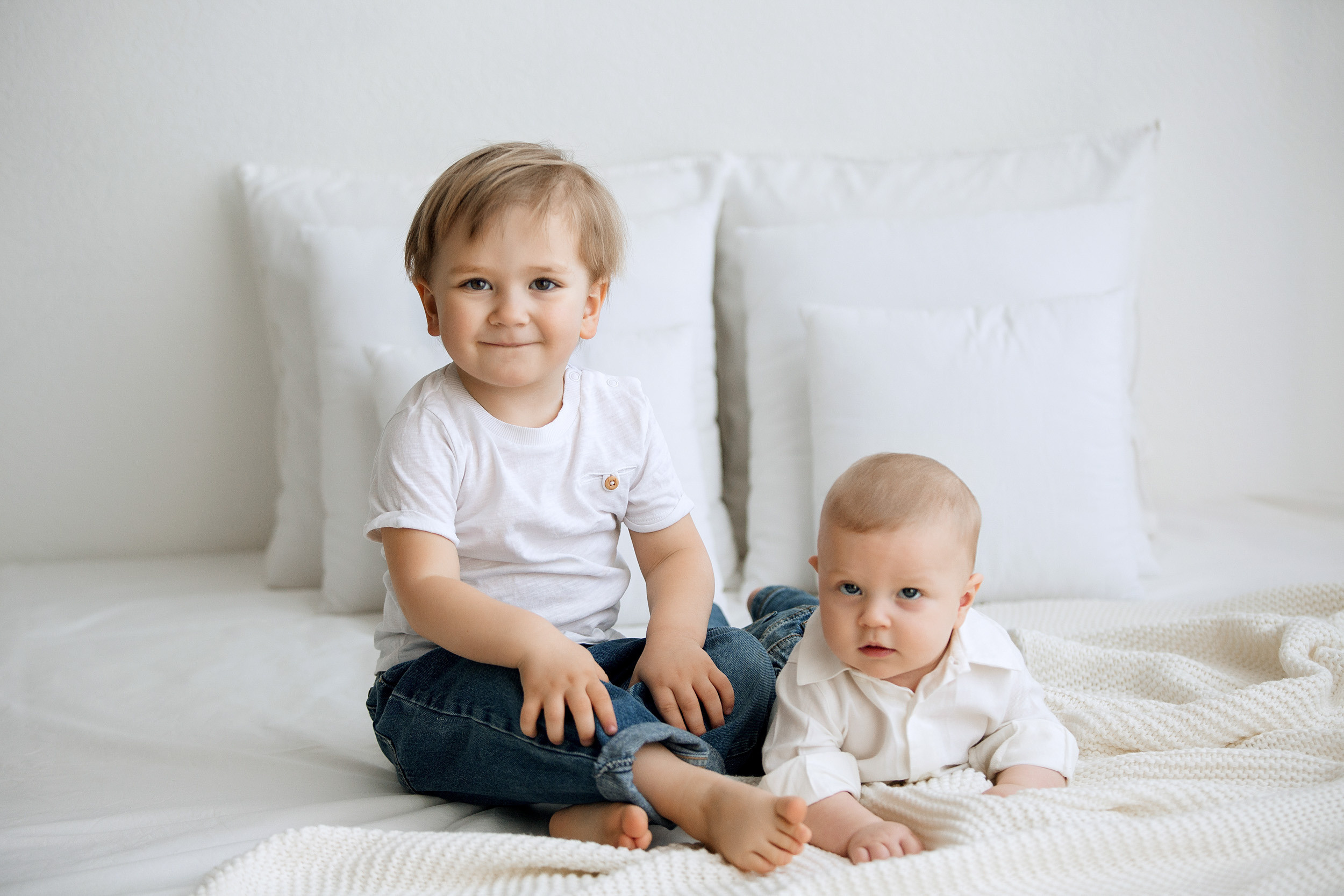 НИЛ и ЛЕОН. Фотограф новорожденных Оксана Полевская