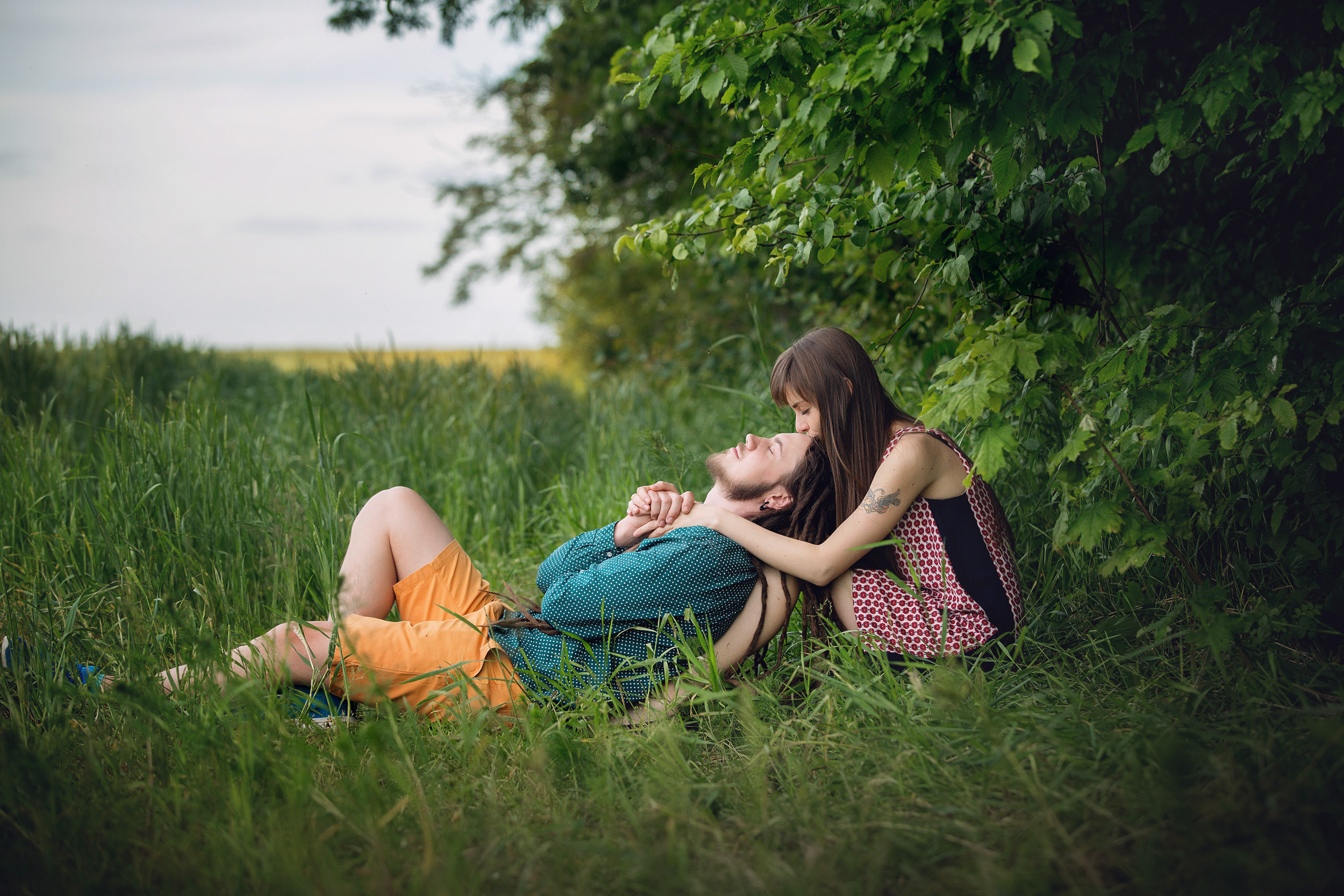Нина, Юра и Марли. Фотограф новорожденных Оксана Полевская
