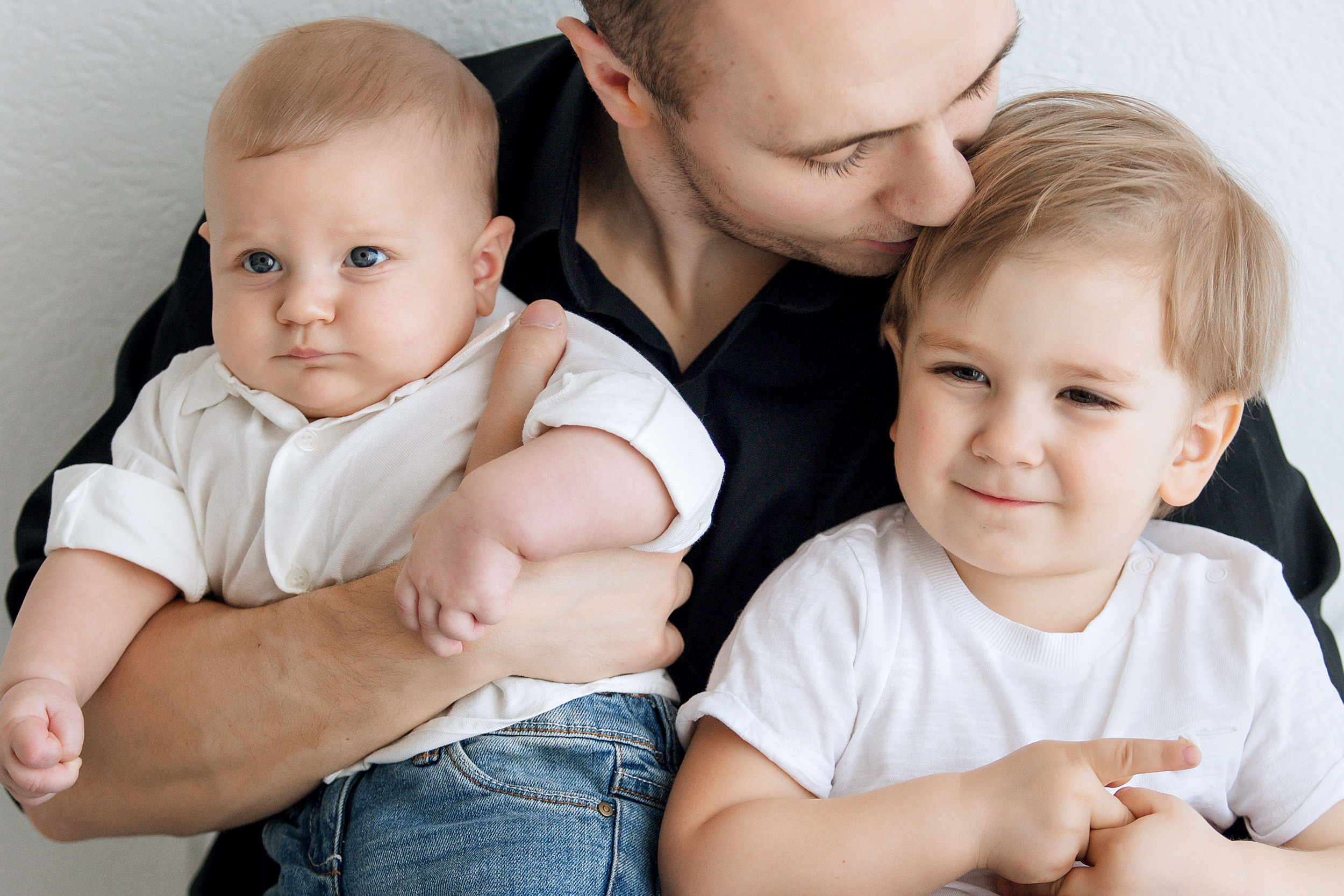 НИЛ и ЛЕОН. Фотограф новорожденных Оксана Полевская