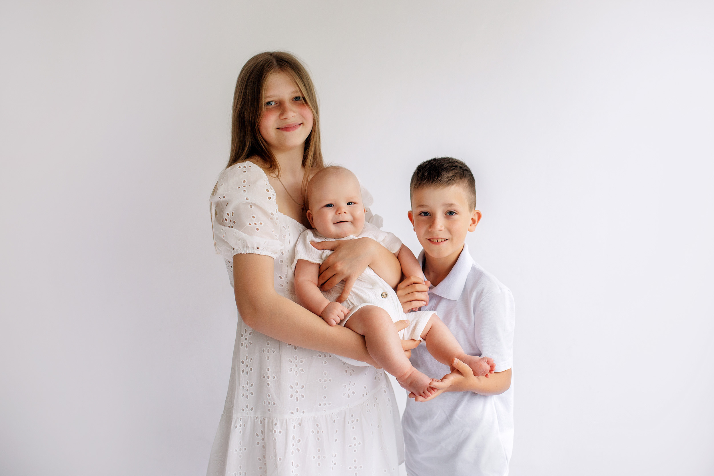 САША ВИКА ДИМА. Фотограф новорожденных Оксана Полевская