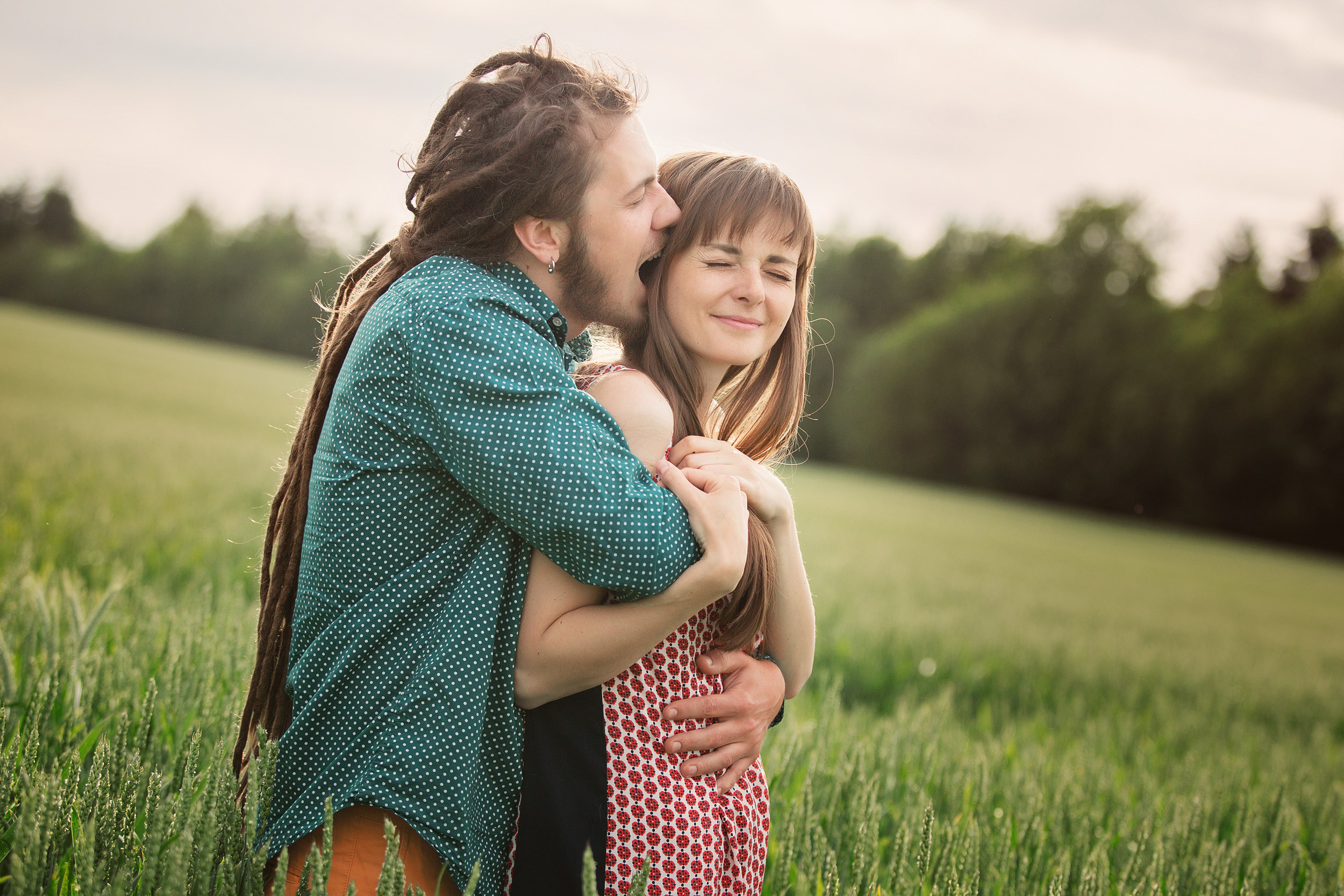 Нина, Юра и Марли. Фотограф новорожденных Оксана Полевская
