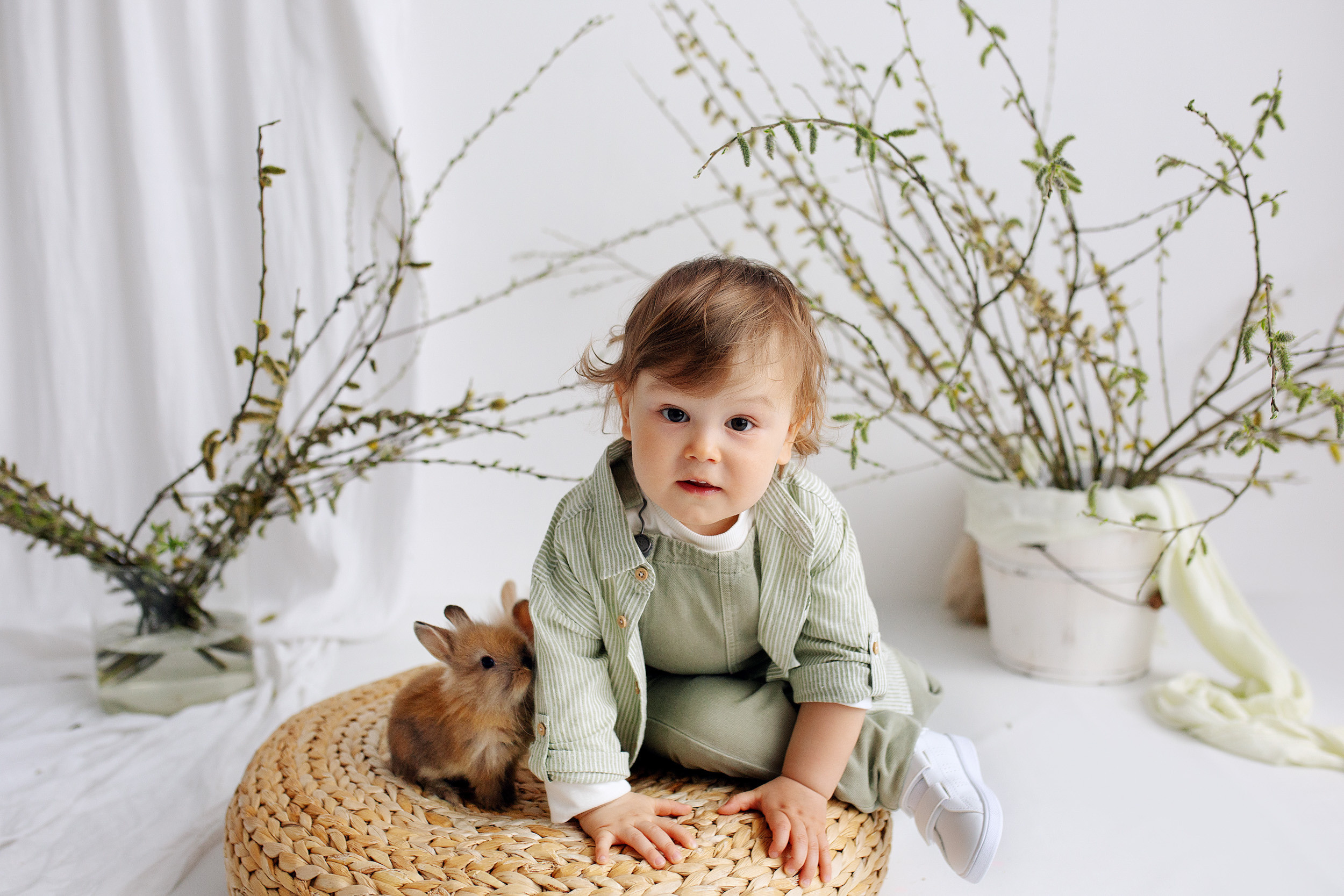 ФОТОДЕНЬ с кроликами. Фотограф новорожденных Оксана Полевская