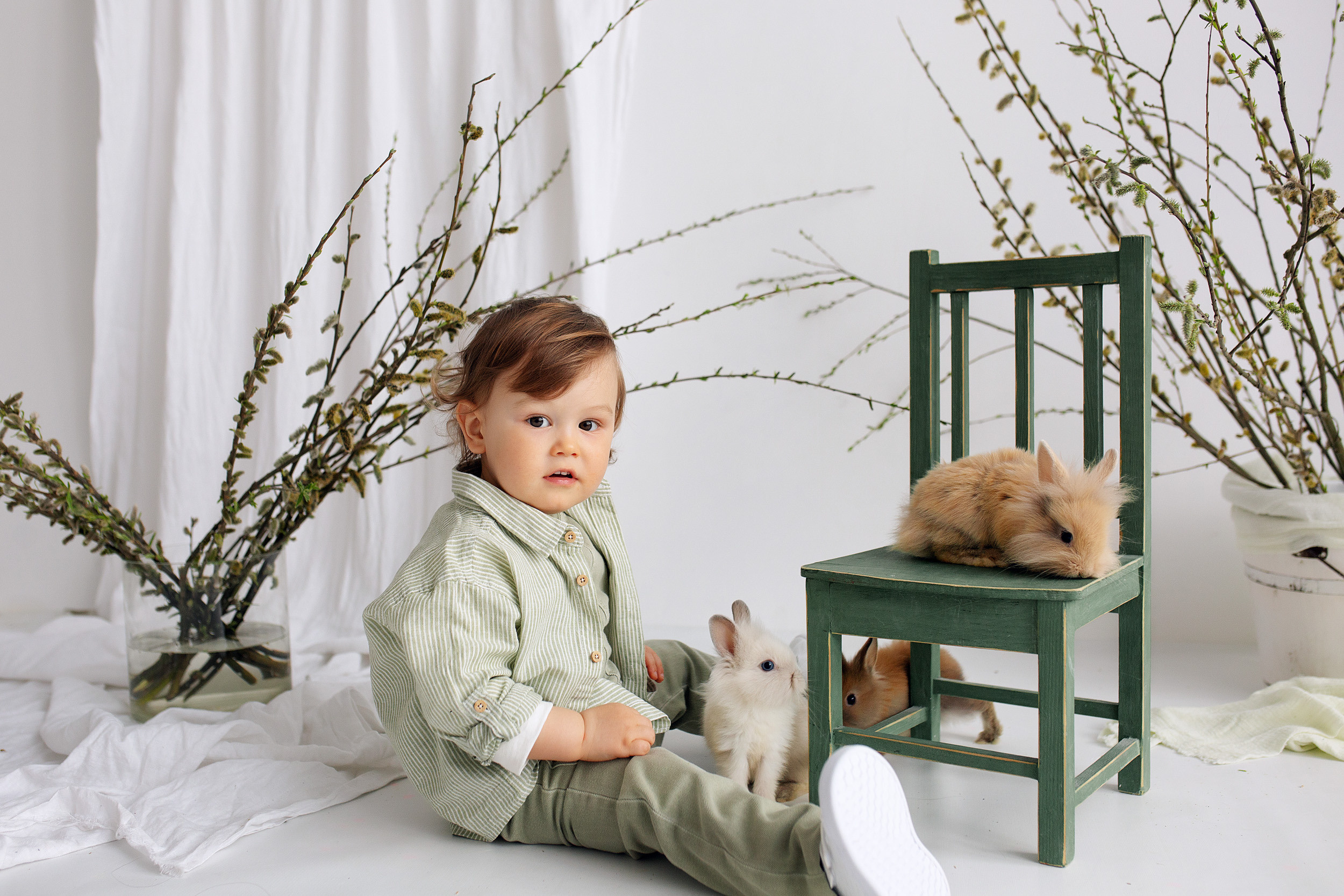 ФОТОДЕНЬ с кроликами. Фотограф новорожденных Оксана Полевская