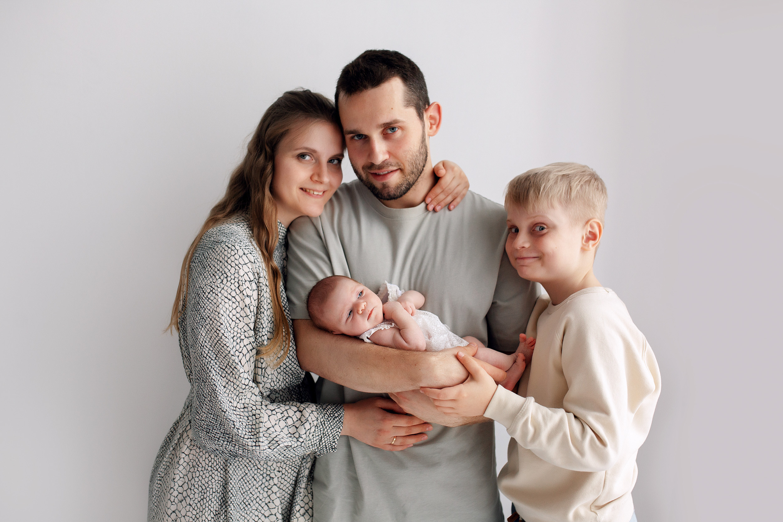 Фотосессия новорожденной Полины. Фотограф новорожденных Оксана Полевская