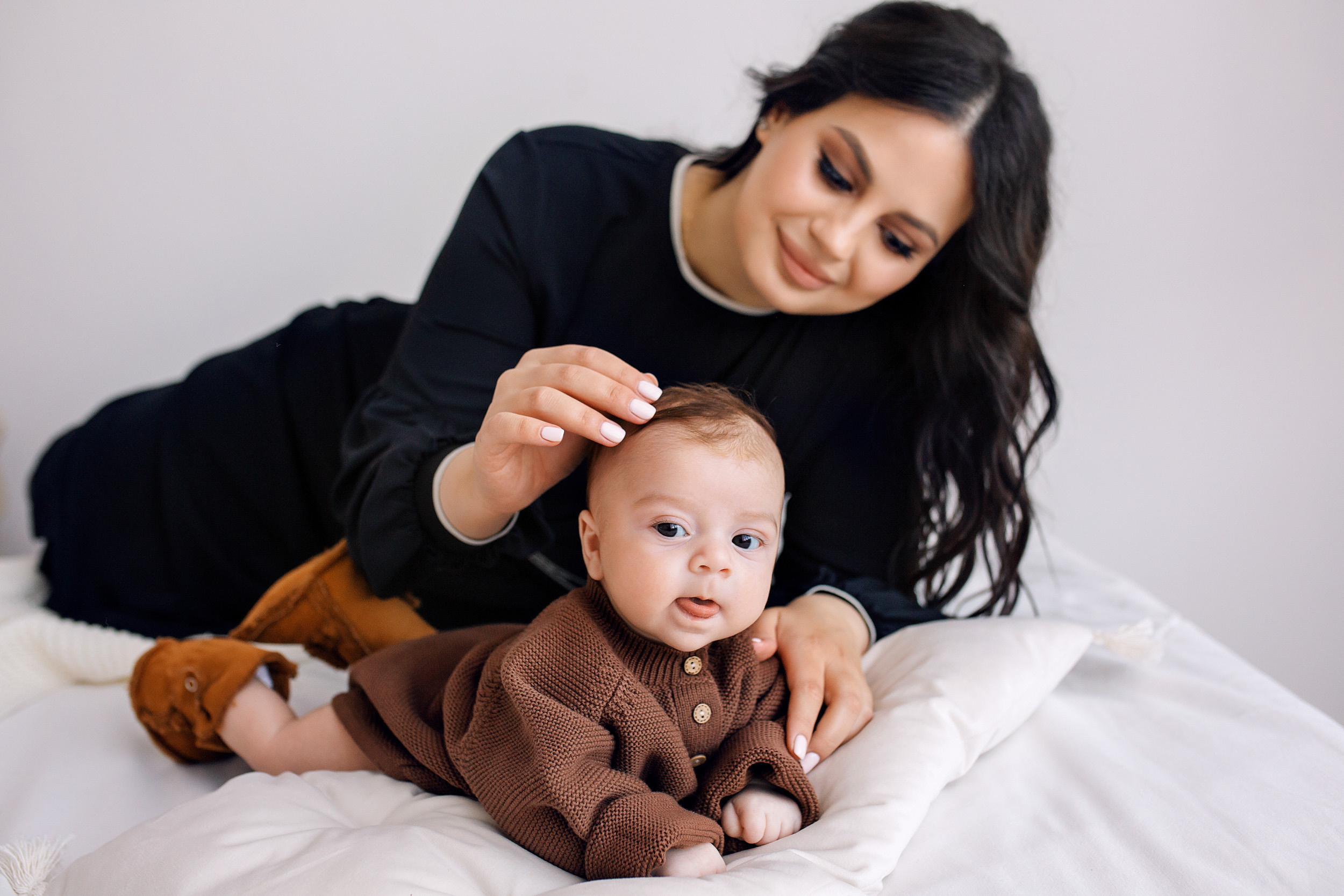 МЛАДЕНЦЫ СЕМЬЯ студия. Фотограф новорожденных Оксана Полевская