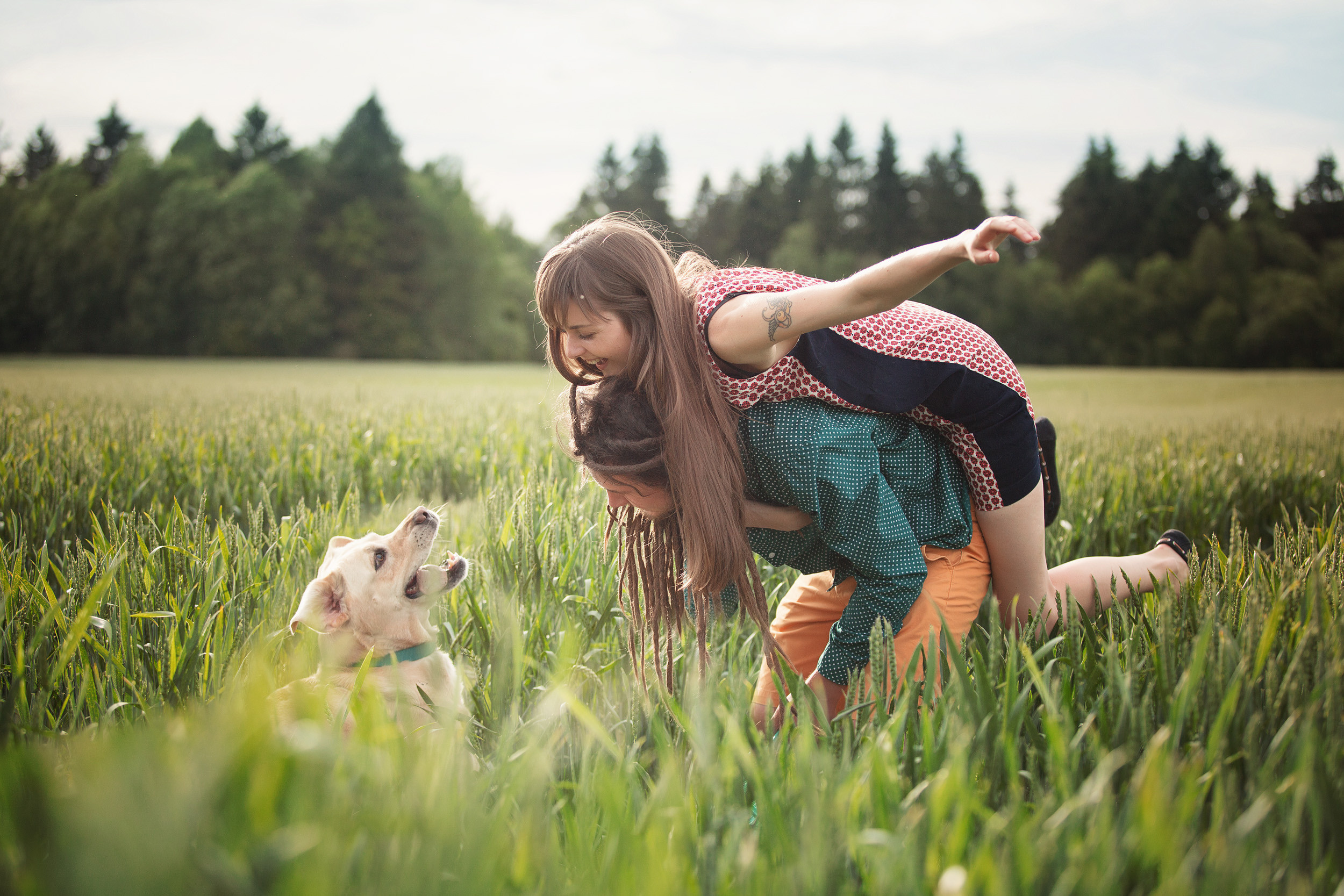 Нина, Юра и Марли. Фотограф новорожденных Оксана Полевская