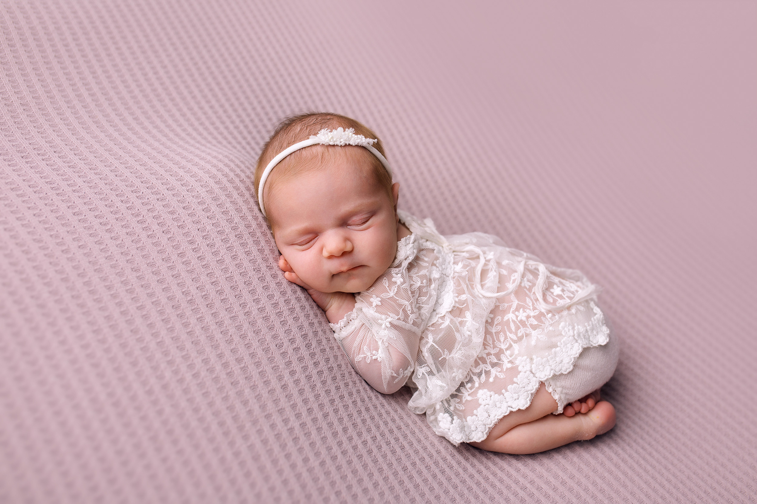 Фотосессия новорожденной Полины. Фотограф новорожденных Оксана Полевская