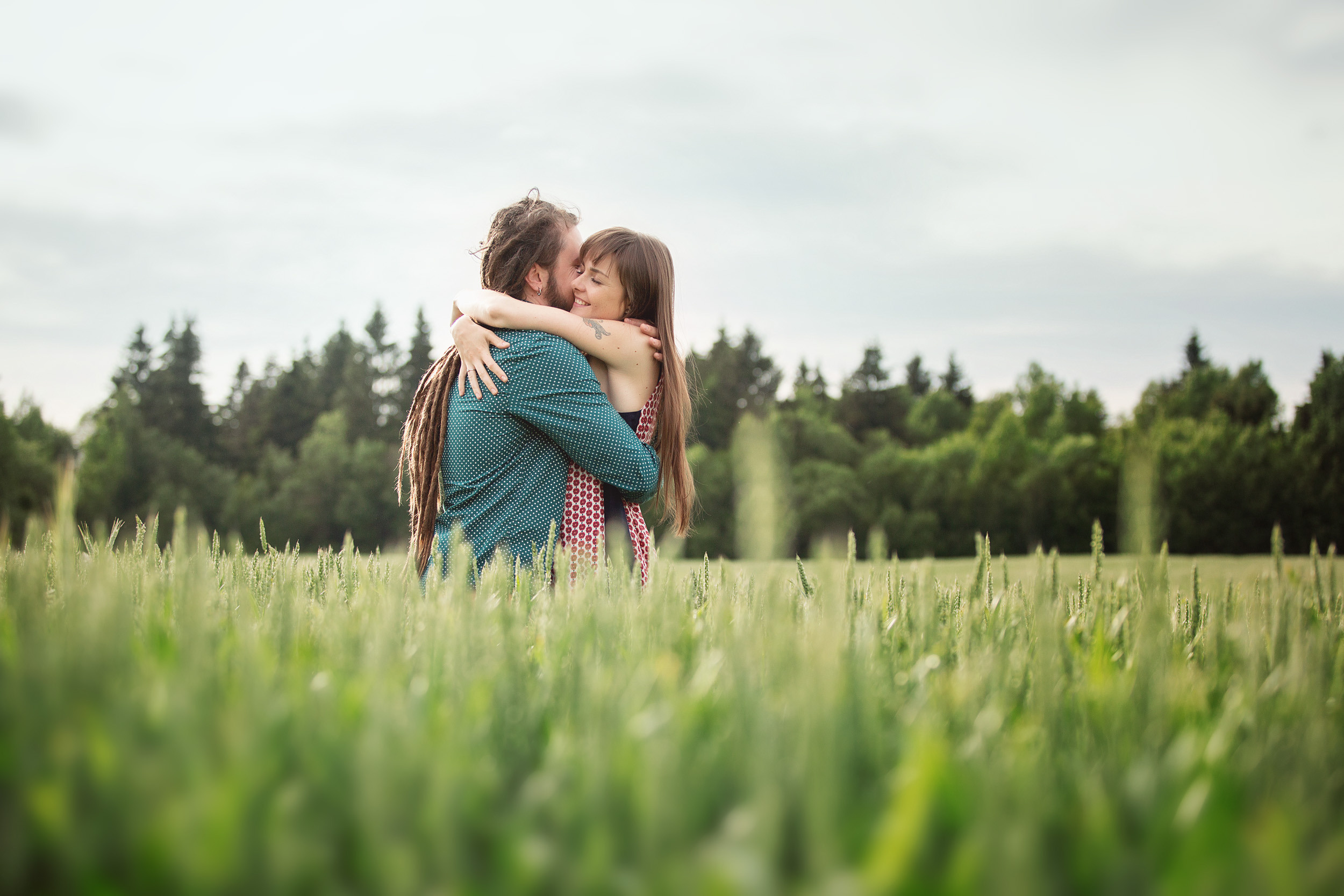 Нина, Юра и Марли. Фотограф новорожденных Оксана Полевская