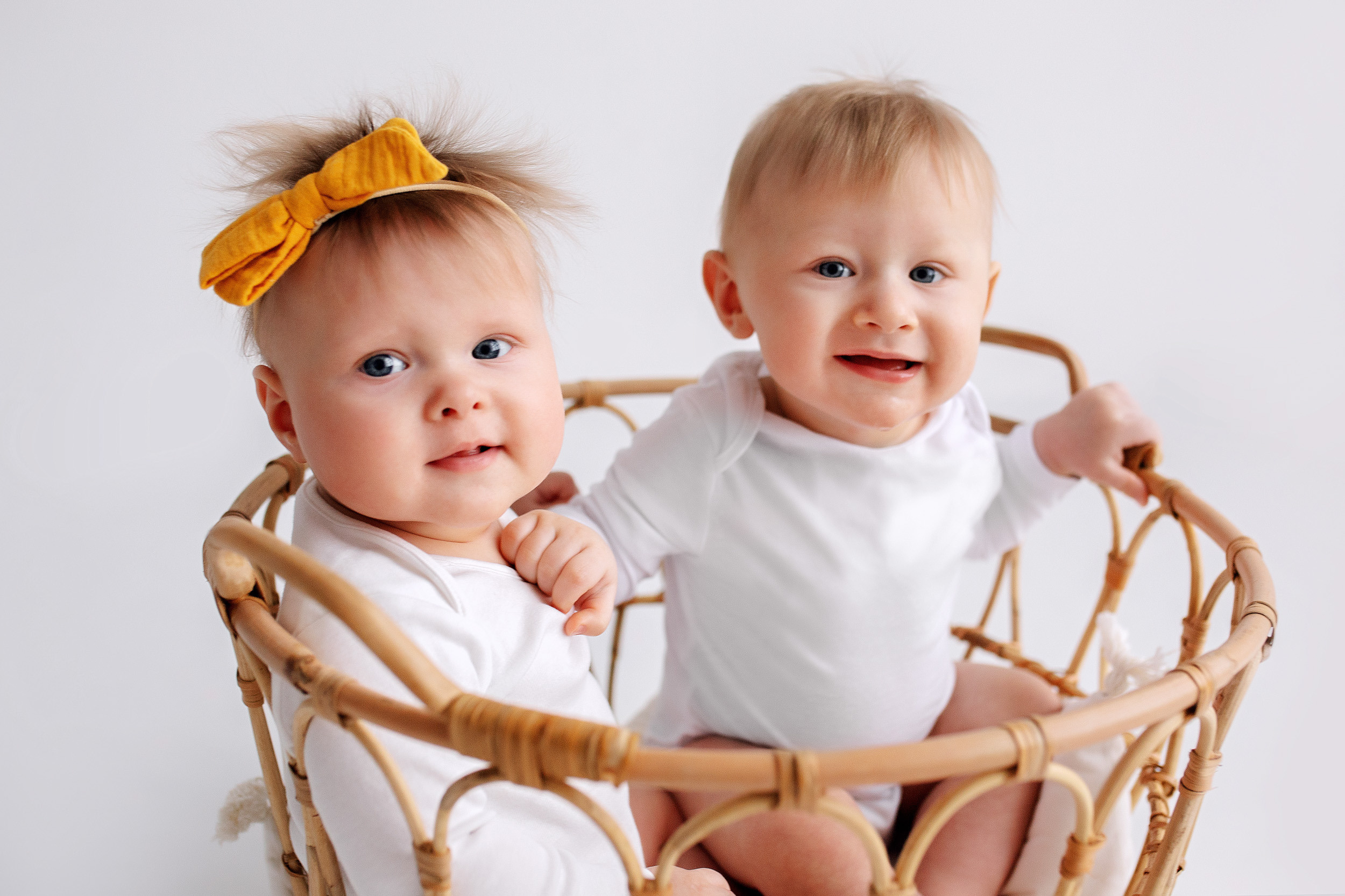 ЕВА и ВАНЯ. Фотограф новорожденных Оксана Полевская