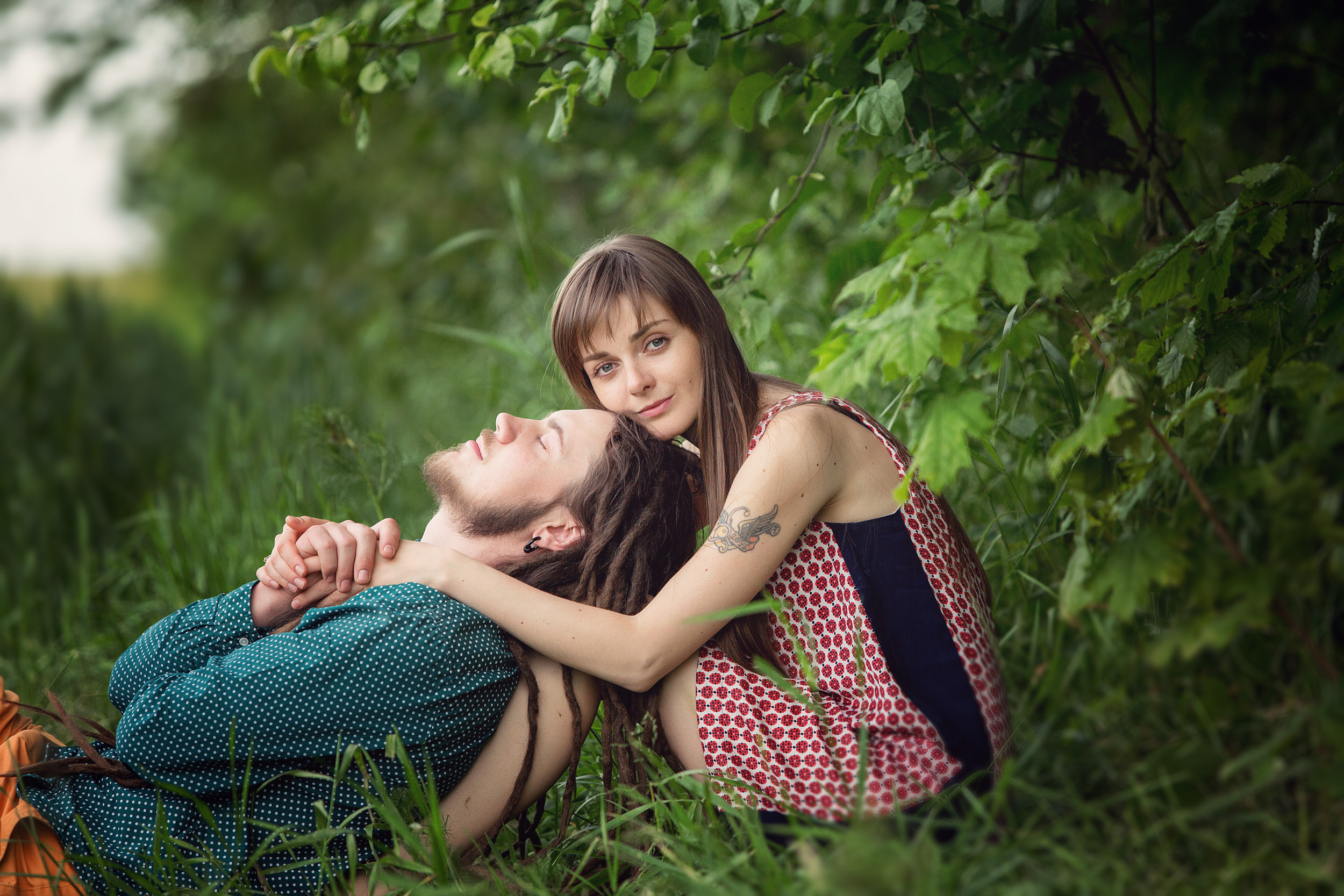 Нина, Юра и Марли. Фотограф новорожденных Оксана Полевская
